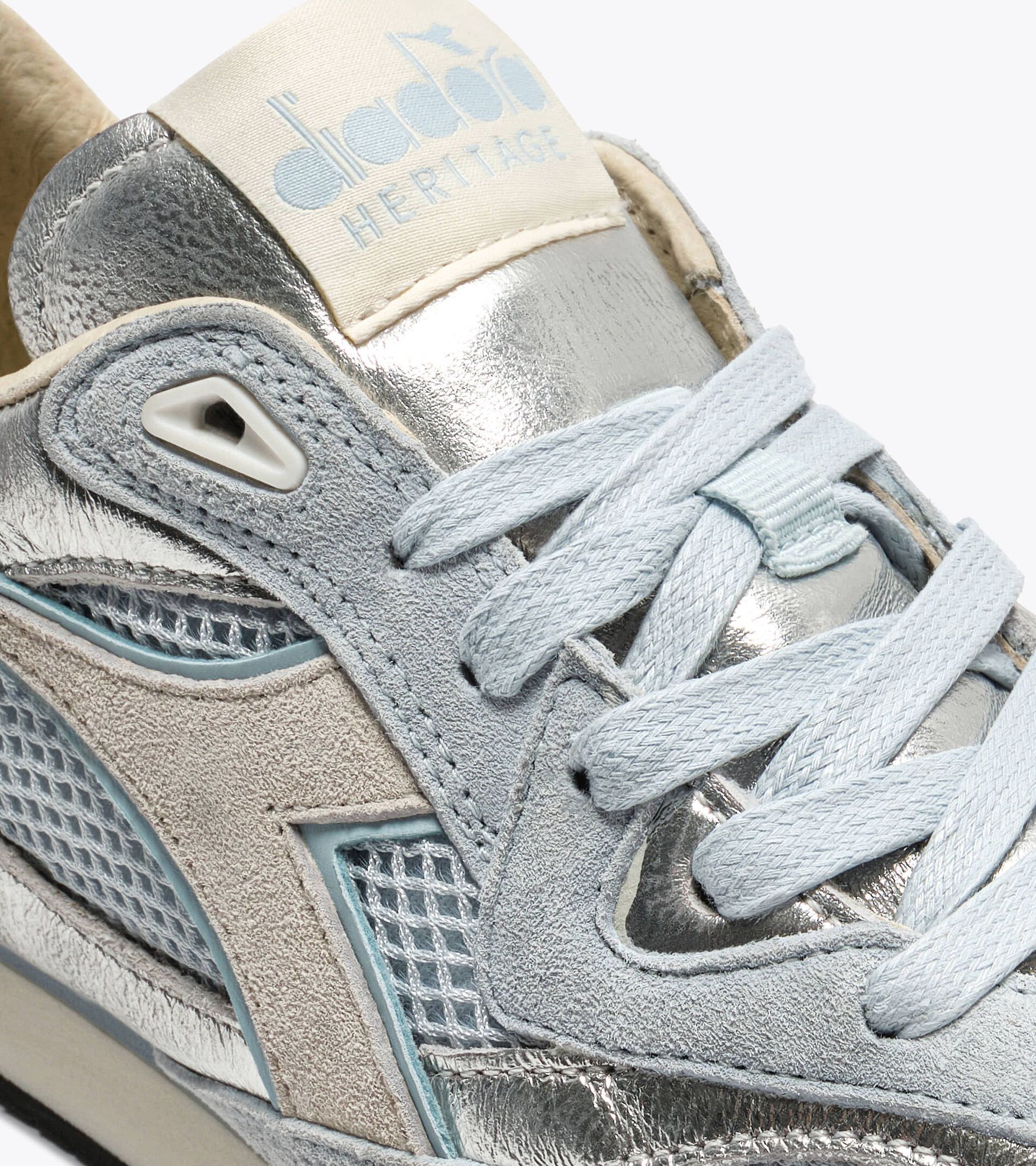 Zapatilla Heritage de piel - Ca&ntilde;a baja - Para todos los g&eacute;neros EQUIPE REVENGE SW WN AZUL NILO - Diadora