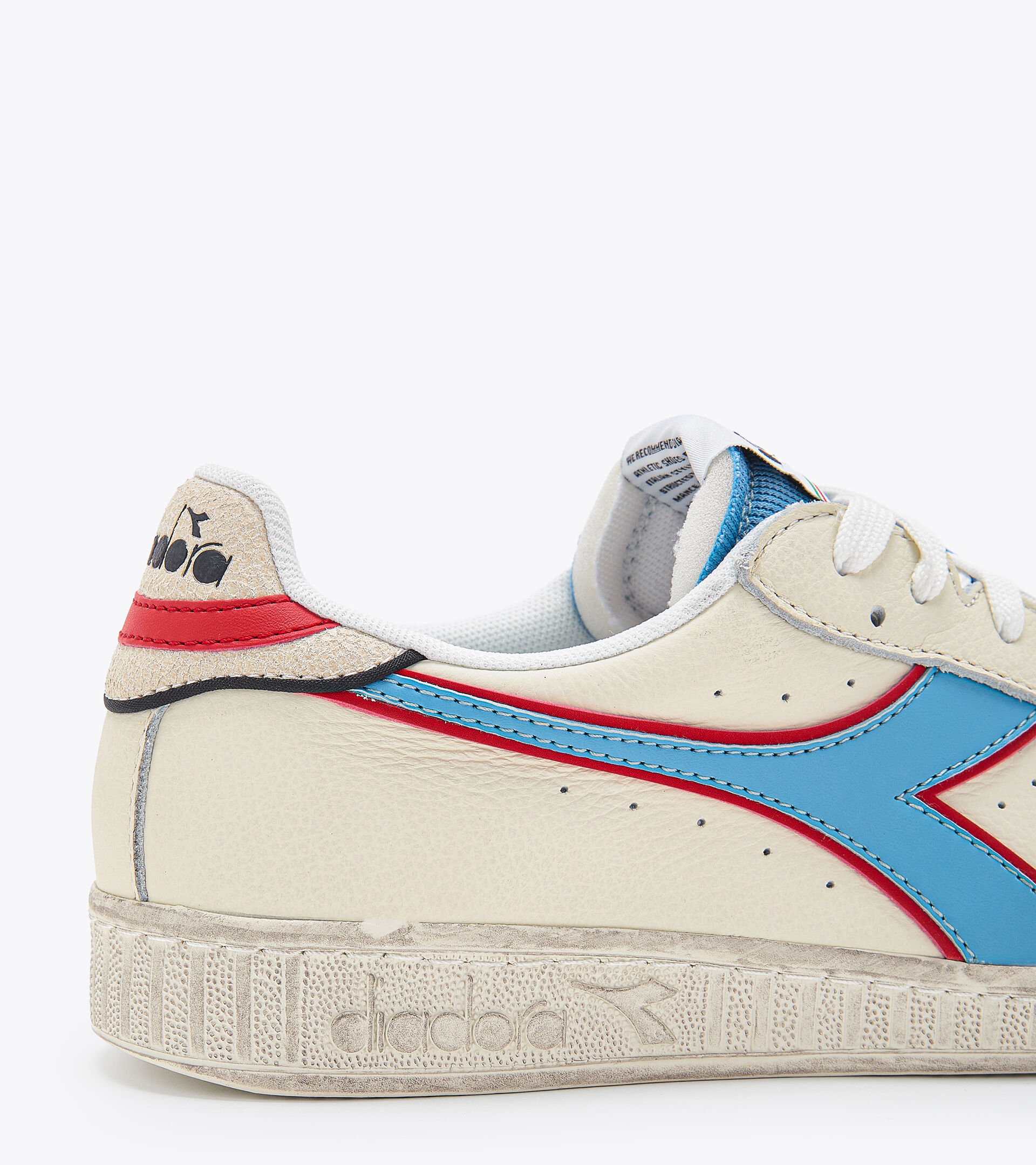 Sports shoe - Unisex GAME L LOW ICONA WHITE/DUSK BLUE - Diadora