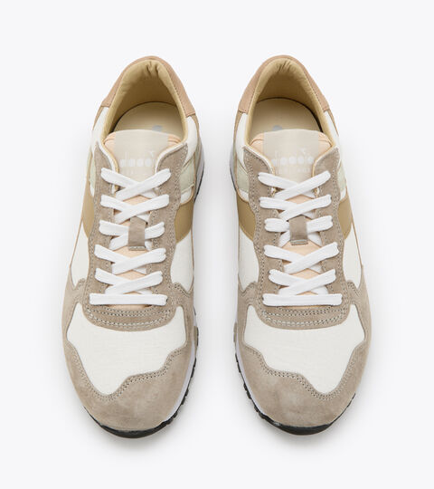 TRIDENT 90 C SW, BIANCO/MASTICE Chaussures Heritage - Homme TRIDENT 90 C SW BIANCO/MASTICE - Diadora