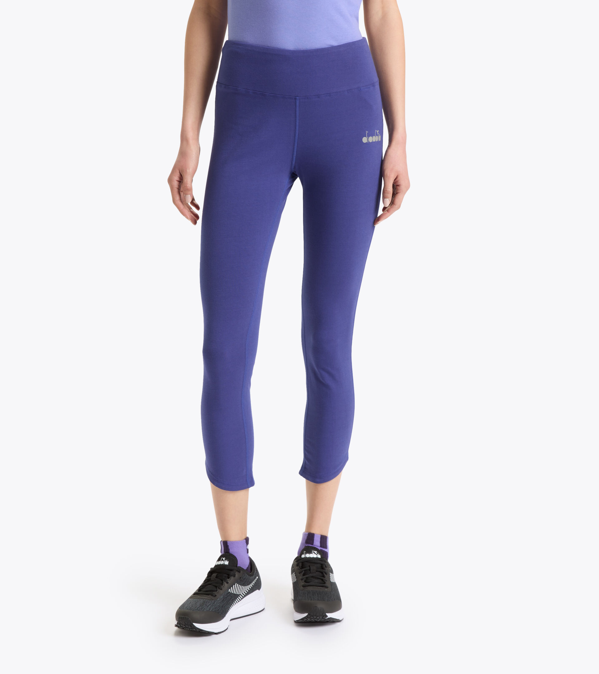 Trainings-Leggings - Damen L. 7/8 STC LEGGINGS BE ONE W MARINEBLAU - Diadora