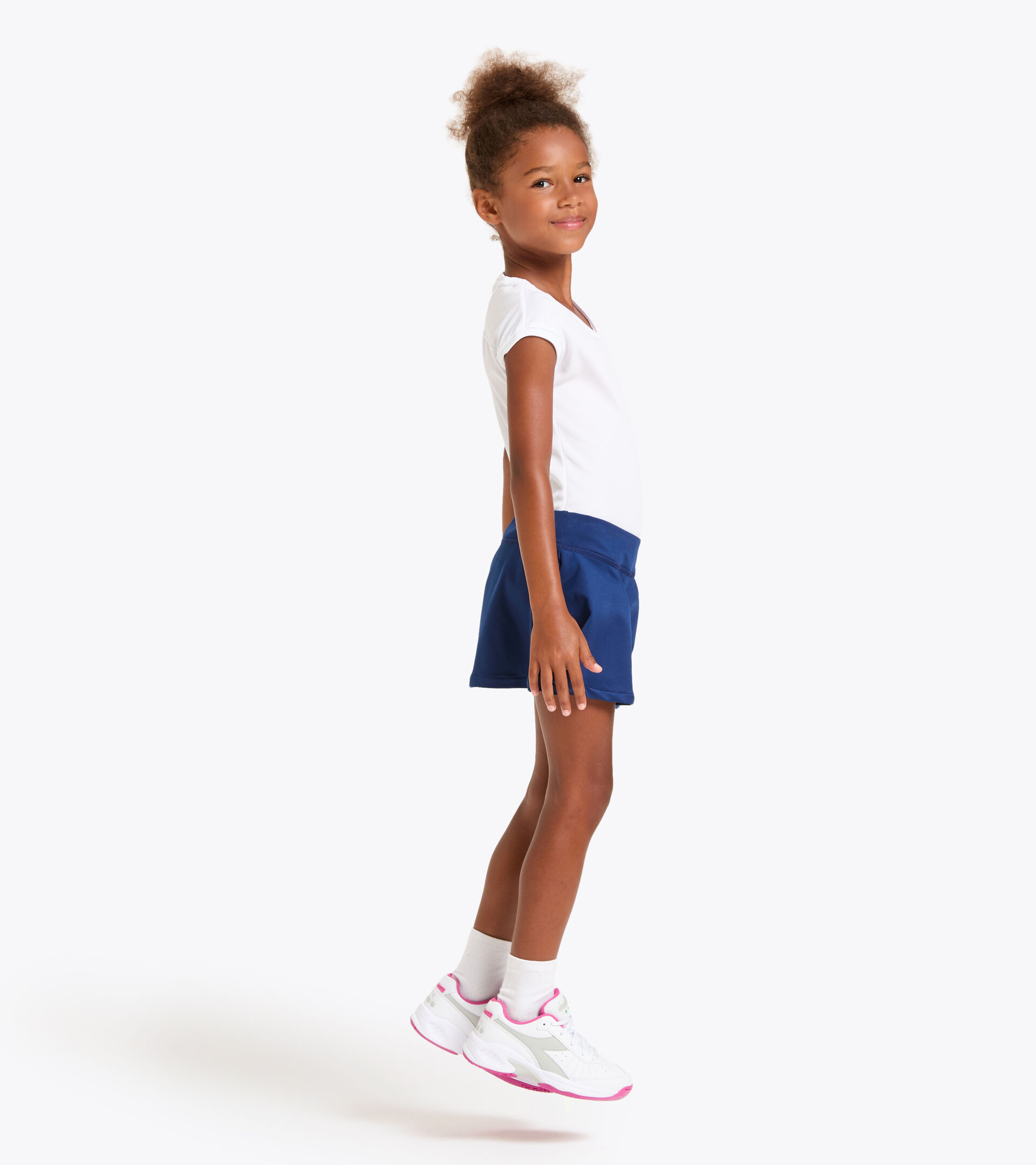 Jupe de tennis - Junior G. SKIRT COURT BLEU DOMAINE - Diadora