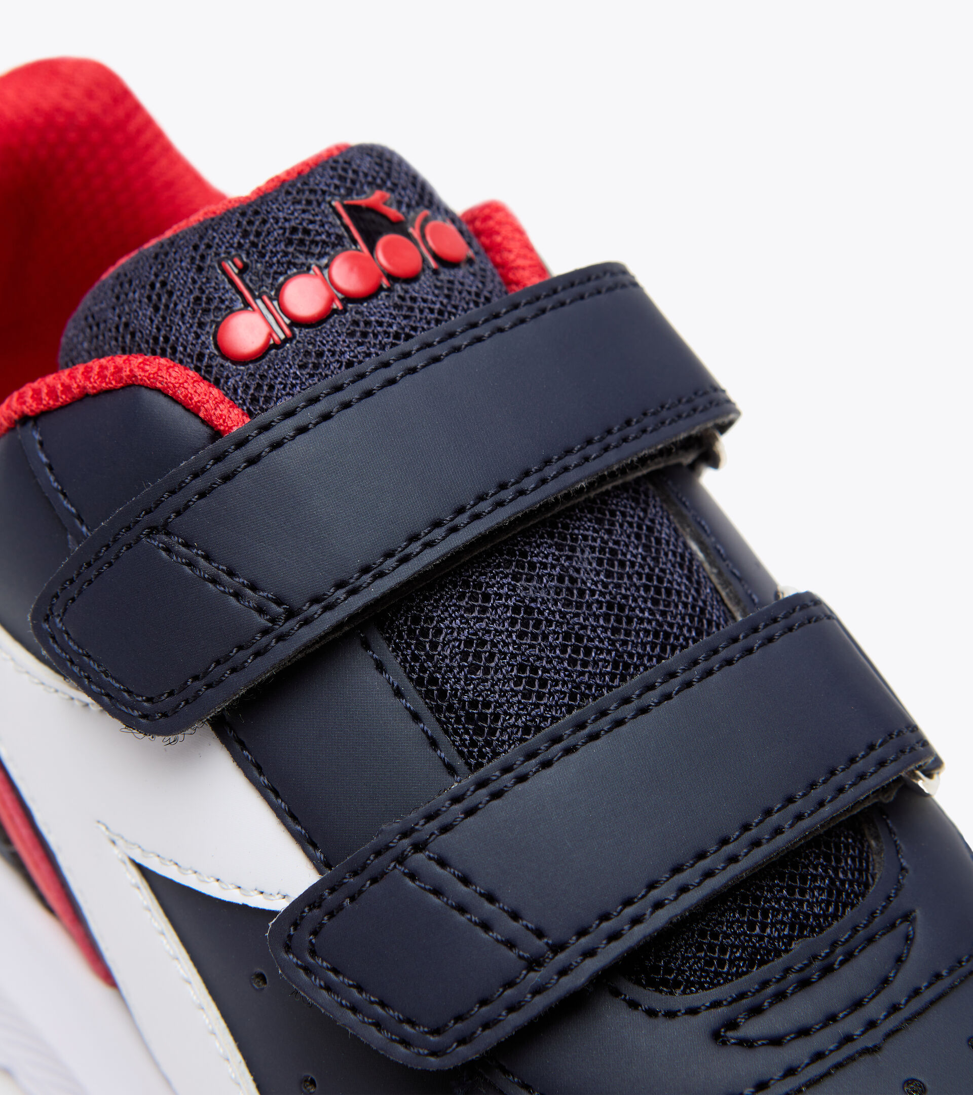 Running shoe - Kids FALCON SL JR V ESTATE BLUE/HIGH RISK RED - Diadora