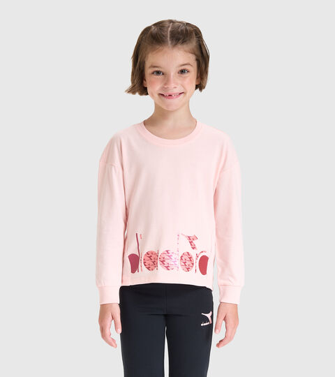 Long-sleeved T-shirt - Kids JG.T-SHIRT LS TWINKLE VEILED PINK - Diadora