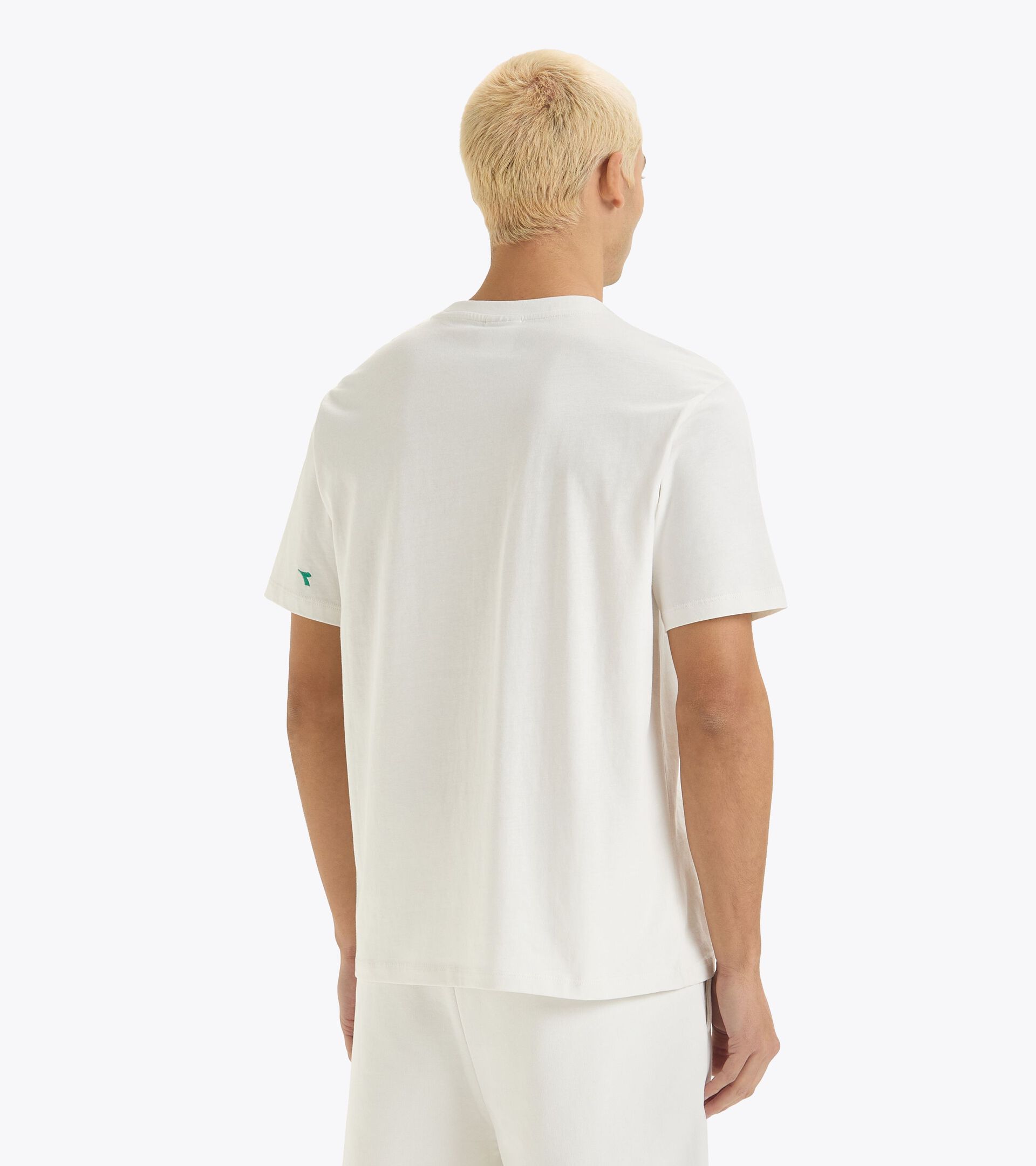 Camiseta - Gender neutral T-SHIRT SS ATHL. LOGO BLANCA LECHE - Diadora