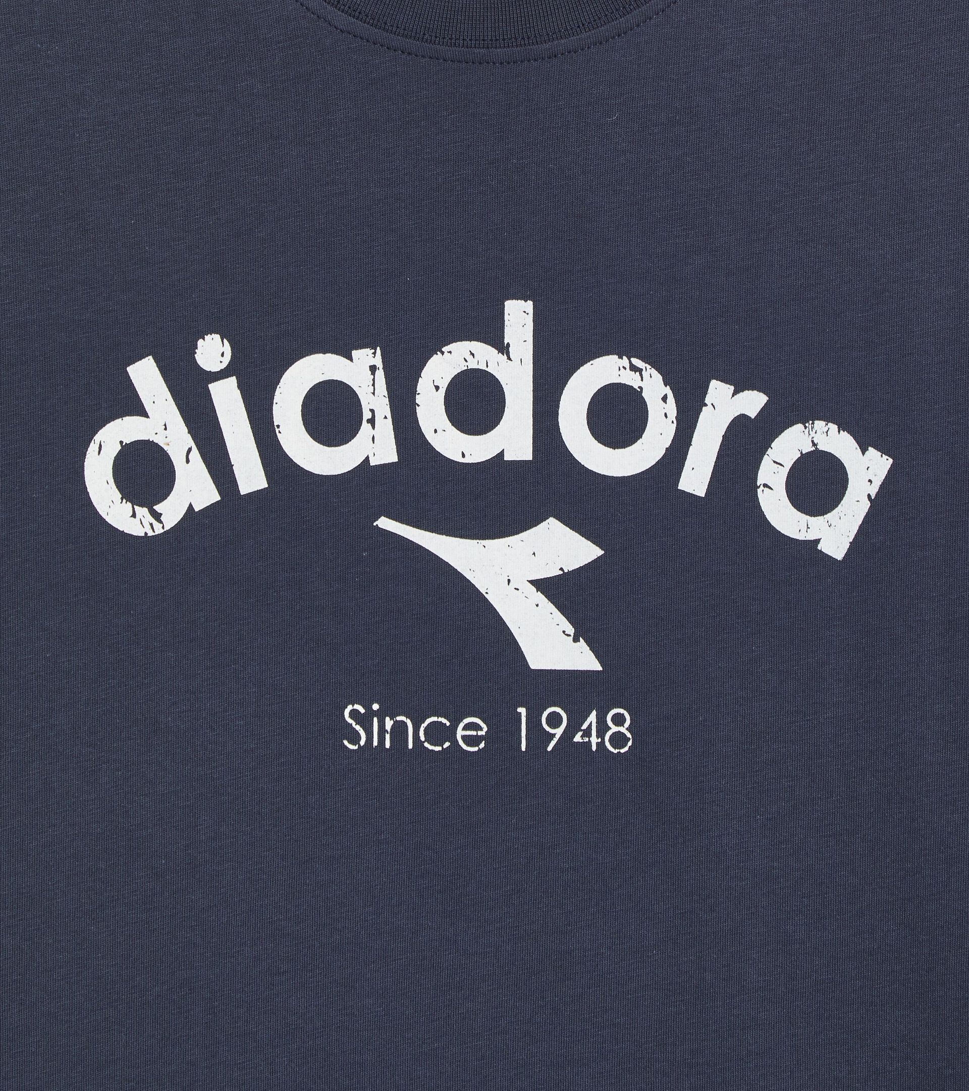 T-Shirt - genderneutral T-SHIRT SS ATHL. LOGO NACHTSBLAU - Diadora
