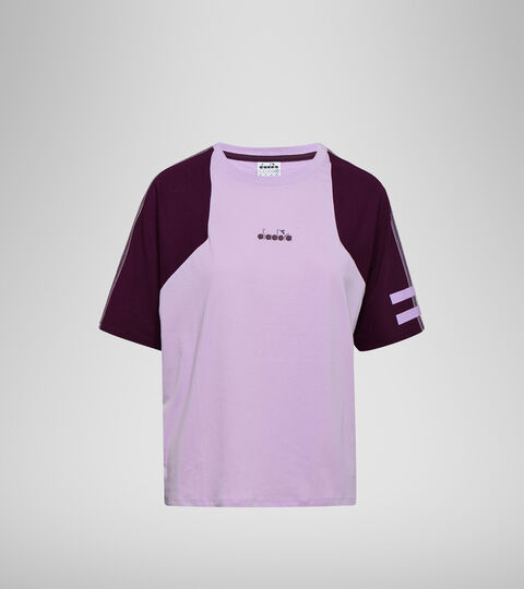 Camiseta - Mujer L. SS T-SHIRT BLKBAR ORQUIDEA FLORE - Diadora