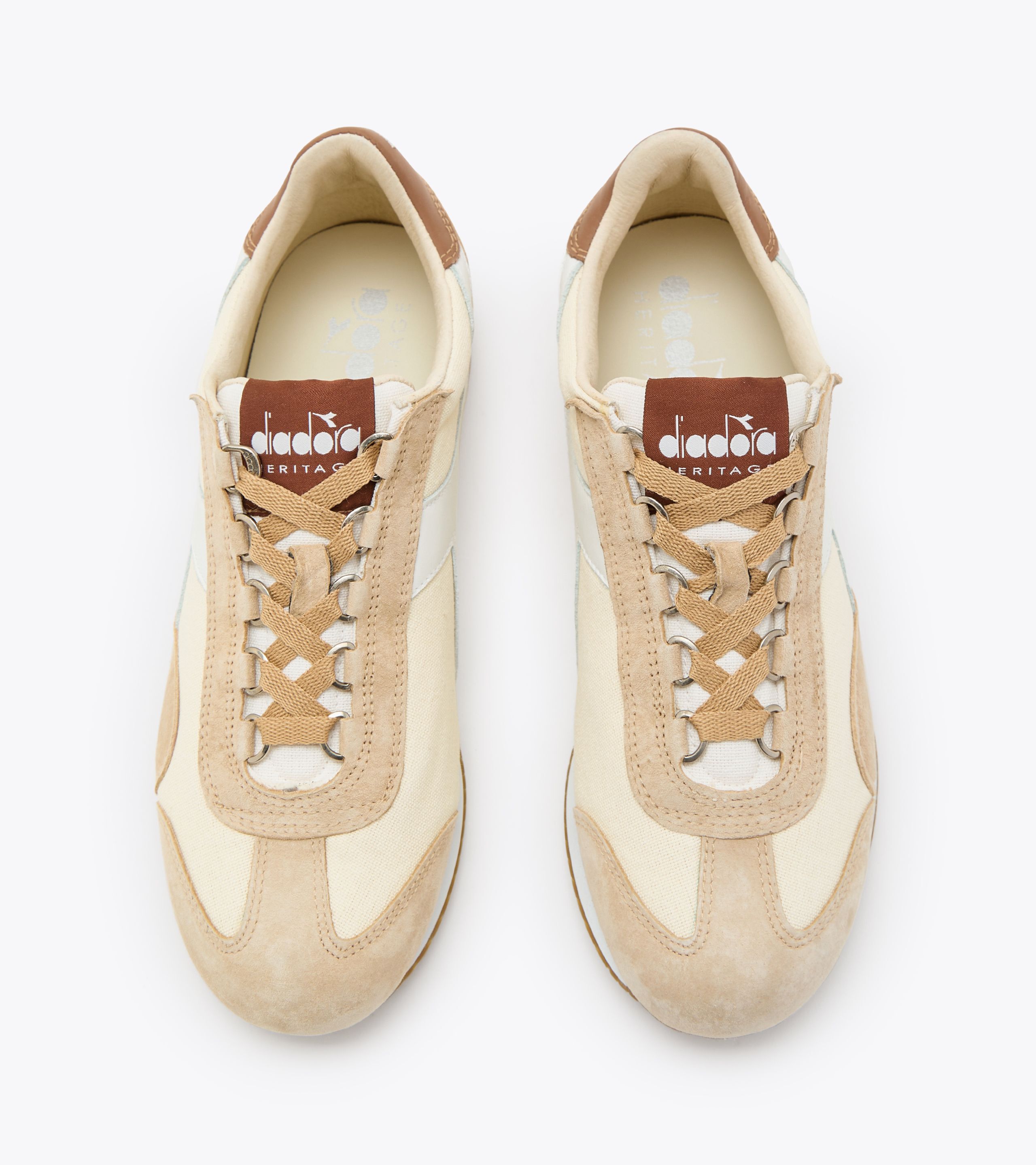 Diadora equipe h canvas top stone wash