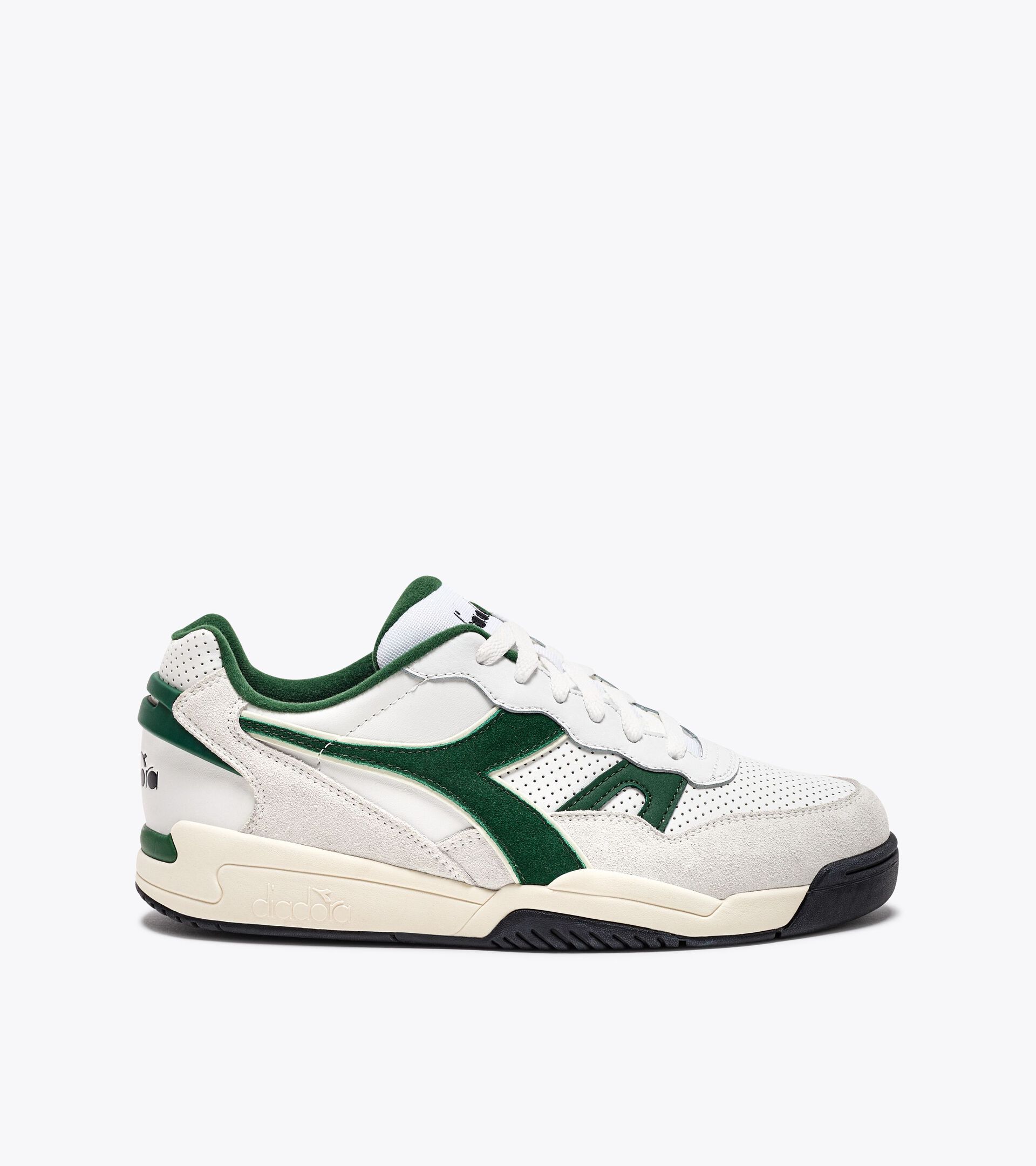 Sporty sneakers - All-Gender WINNER SL WHITE/FOGLIAGE GREEN - Diadora