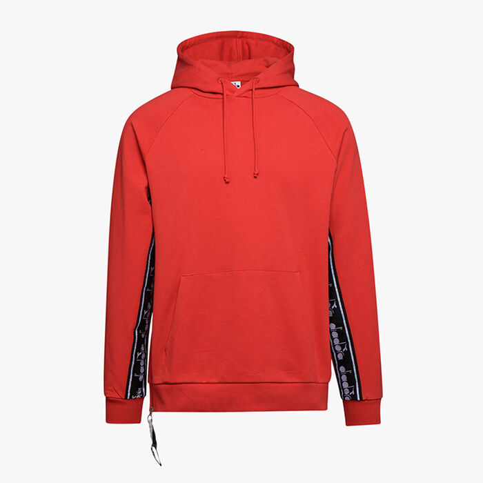 HOODIE TROFEO, TOMATO RED, large