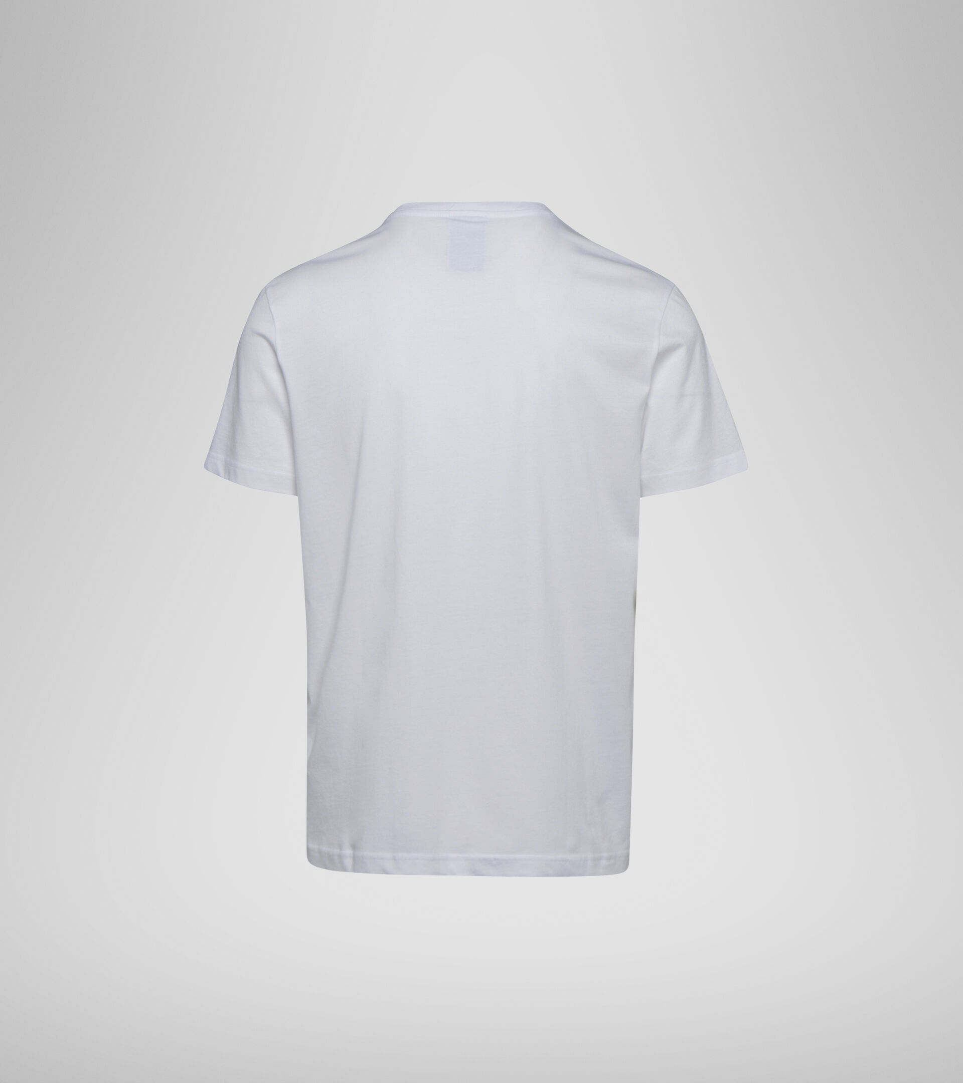 T-shirt - Men T-SHIRT SS FREGIO CLUB OPTICAL WHITE - Diadora