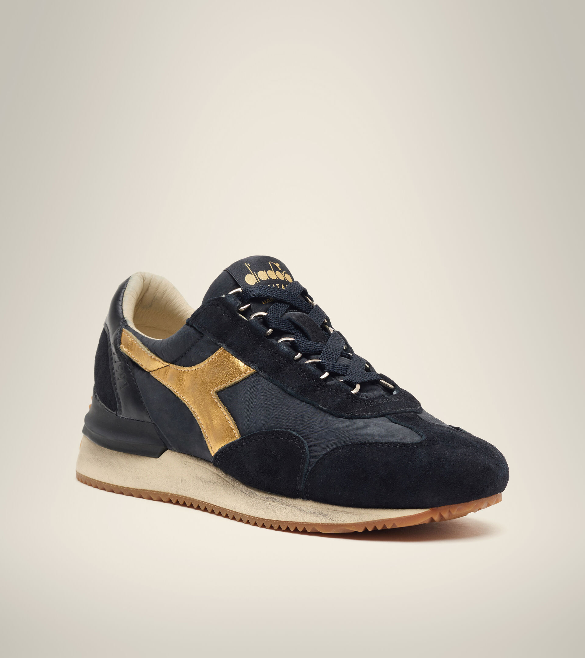 Footwear Heritage DONNA EQUIPE MAD ITALIA LUNA WN NERO Diadora