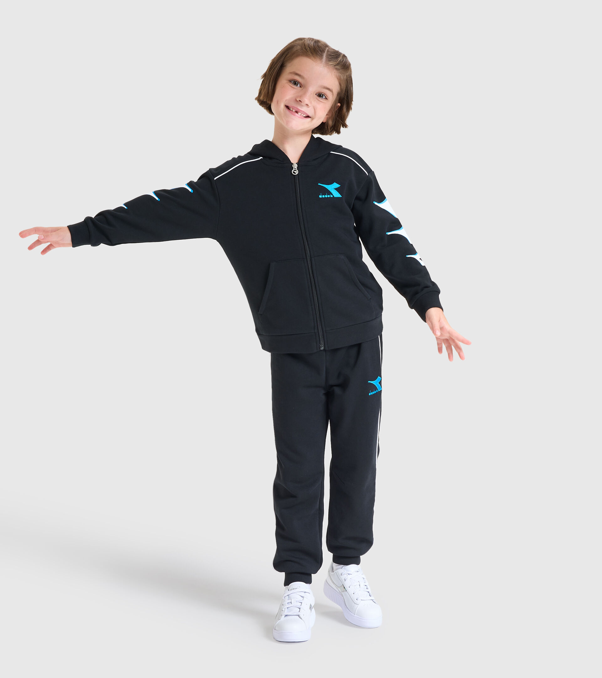 Survêtement - Enfants JU.HD FZ TRACKSUIT CUBIC NOIR - Diadora