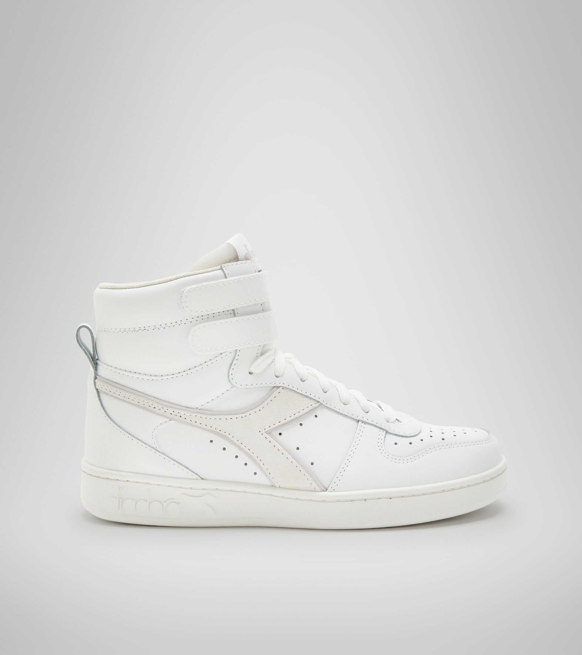 Sports shoes - Women MAGIC BASKET MID LEATHER WN WHITE/LILAC MARBLE - Diadora