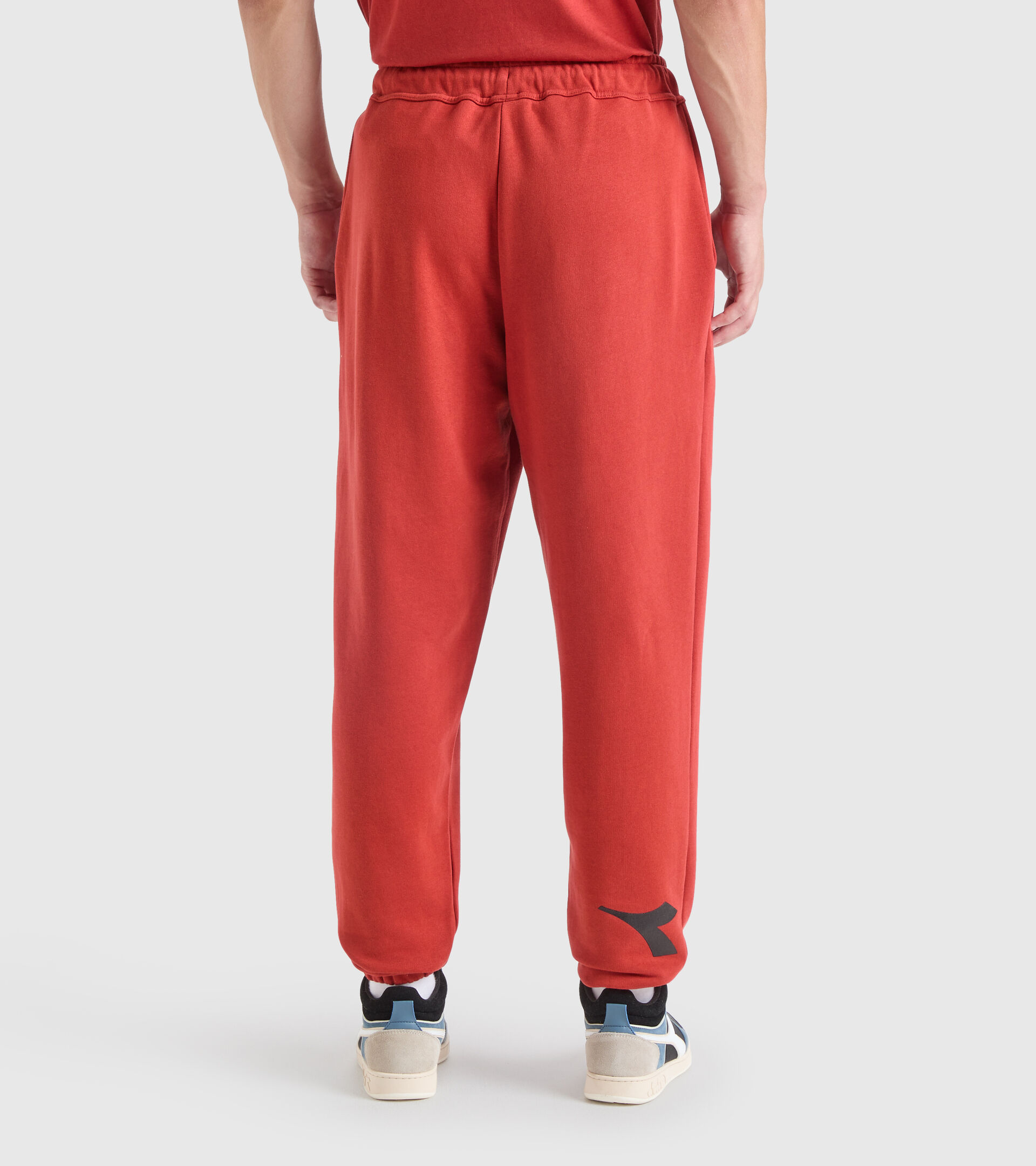 Cotton sports trousers - Unisex PANT MANIFESTO BROWN PURPLE - Diadora