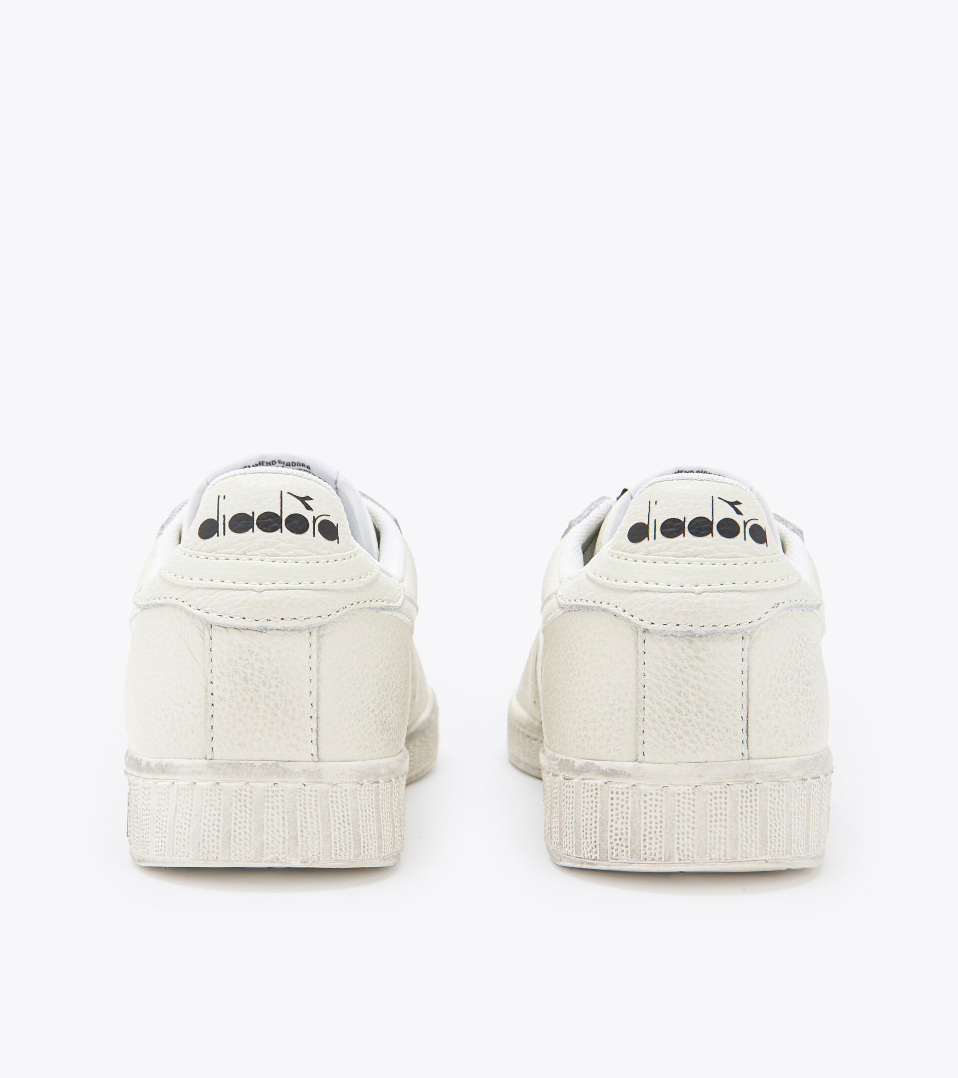 Sports shoes - Unisex GAME L LOW WAXED WHITE/WHITE/WHITE - Diadora