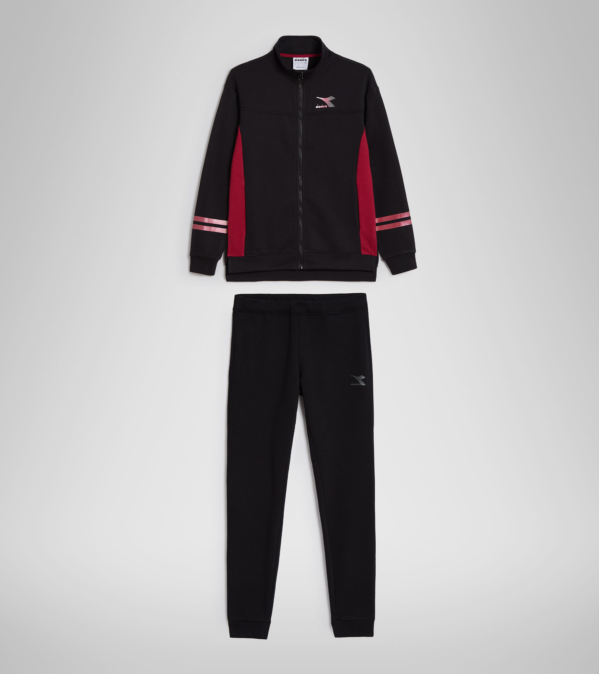 Tracksuit - Women L.TRACKSUIT FZ CORE BLACK - Diadora