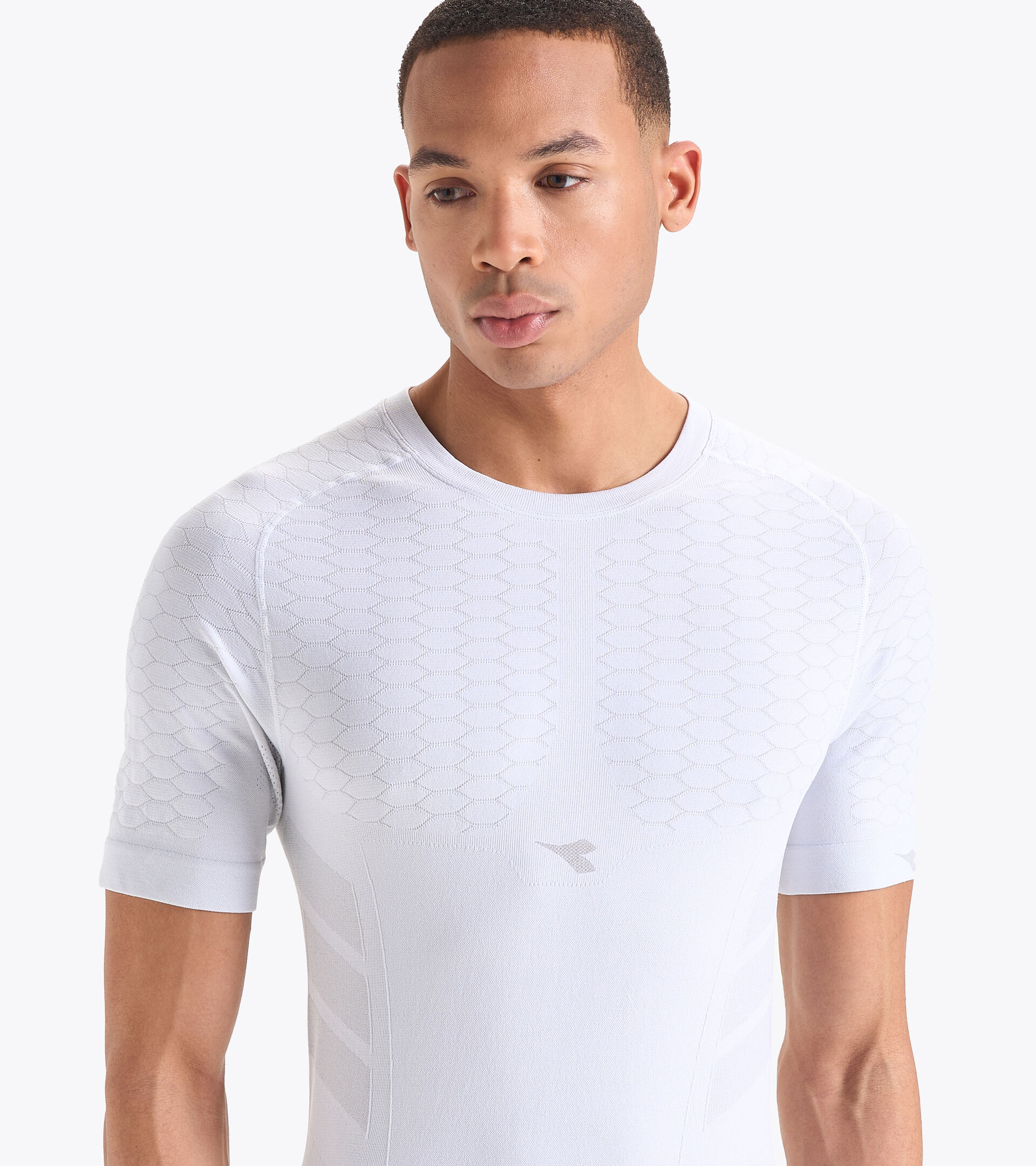 Trainings-T-Shirt - Herren SS T-SHIRT ACT STRAHLEND WEISSE - Diadora