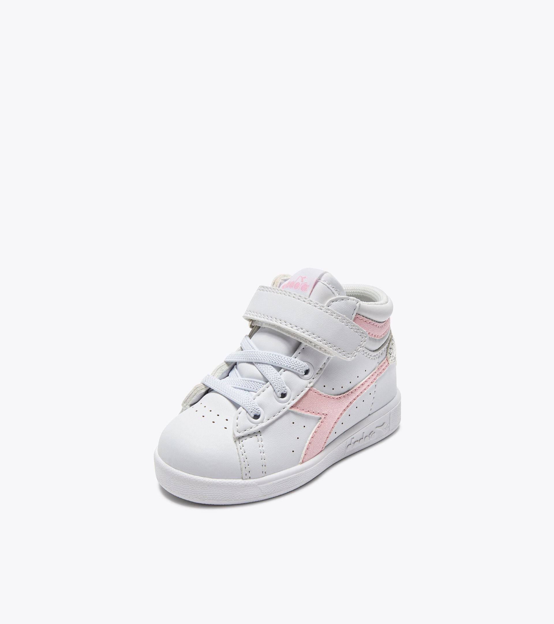 Sports shoes - Toddlers 1-4 years GAME P HIGH BALLET TD WHITE/PINK LADY - Diadora