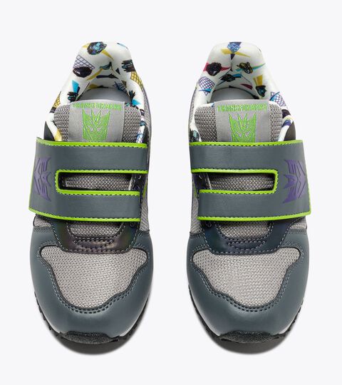 Transformers running shoes - 4-8 years - Boys K-RUN TRANSFORMERS PS ULTIMATE GRAY - Diadora