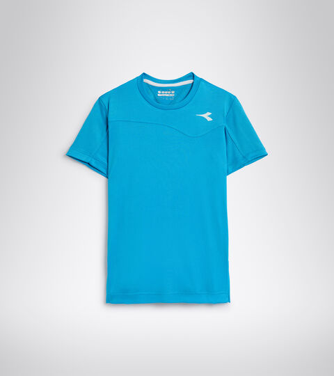 J. T-SHIRT TEAM, AZUL REAL FLUO Camiseta de tenis - Junior J. T-SHIRT TEAM AZUL REAL FLUO - Diadora