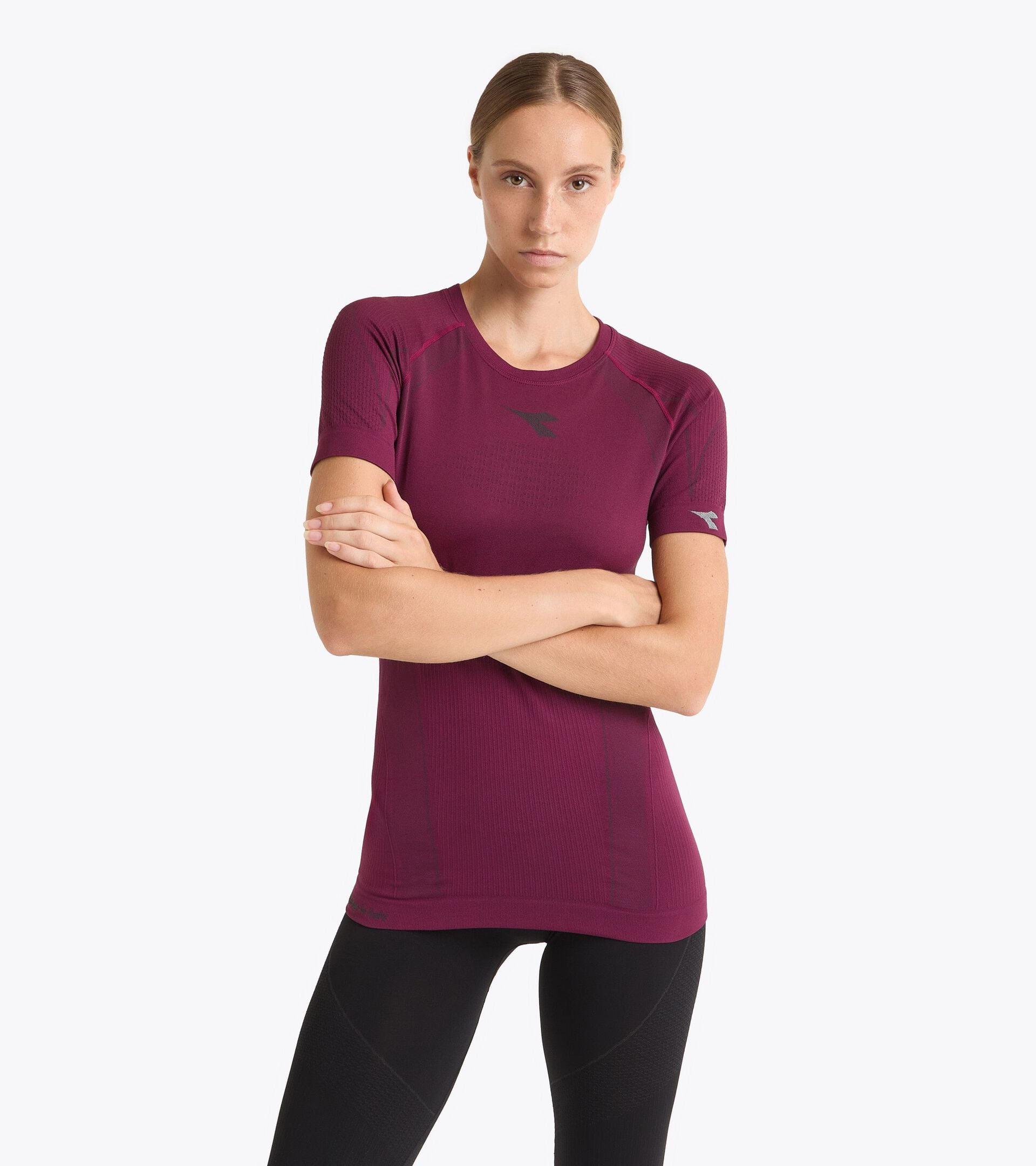 Camiseta t&eacute;cnica Made In Italy&sect;Running&sect;Mujer STRATOZERO SS T-SHIRT W ROJO BANDERA - Diadora