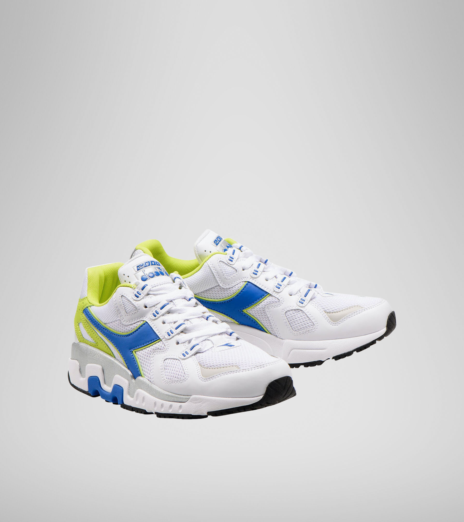 Sports shoe - Men MYTHOS WHITE/MICRO BLUE/SILVER DD - Diadora