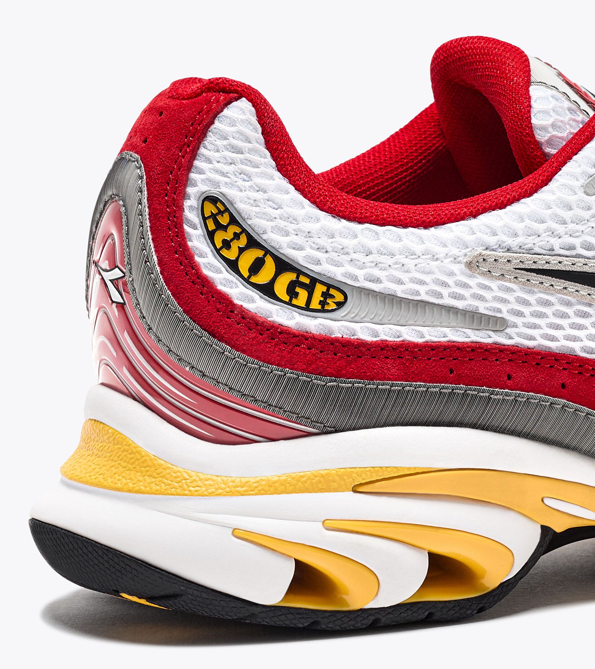 Sports sneakers - All-Gender MYTHOS PROPULSION 280 MASCOTTE SUPER WHITE /CARMINE RED - Diadora