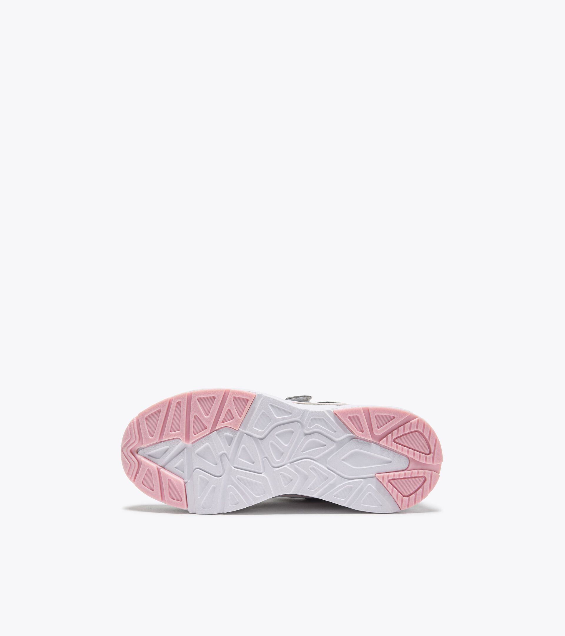 Junior running shoe - All-Gender FALCON 5 JR V SILVER/WHITE - Diadora