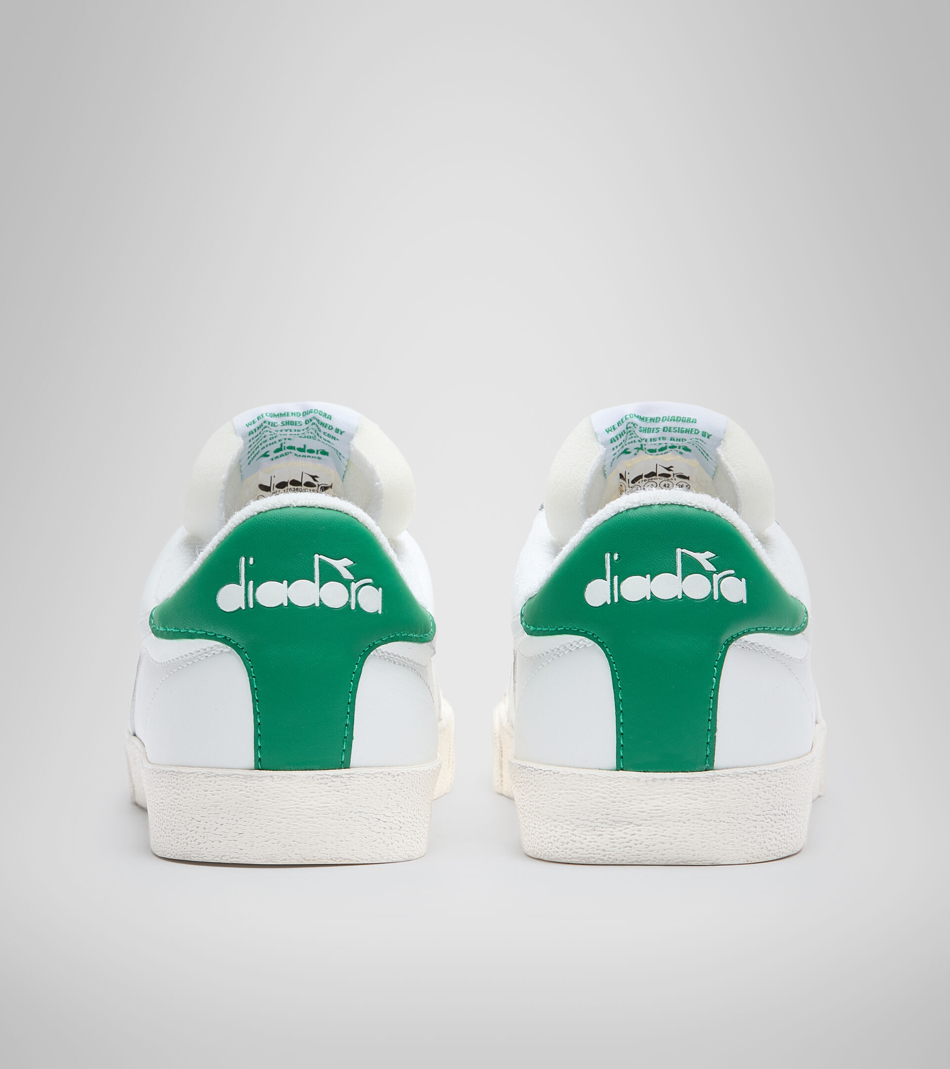 Sports shoe - Unisex MELODY LEATHER DIRTY WHITE/PEAS CREAM - Diadora
