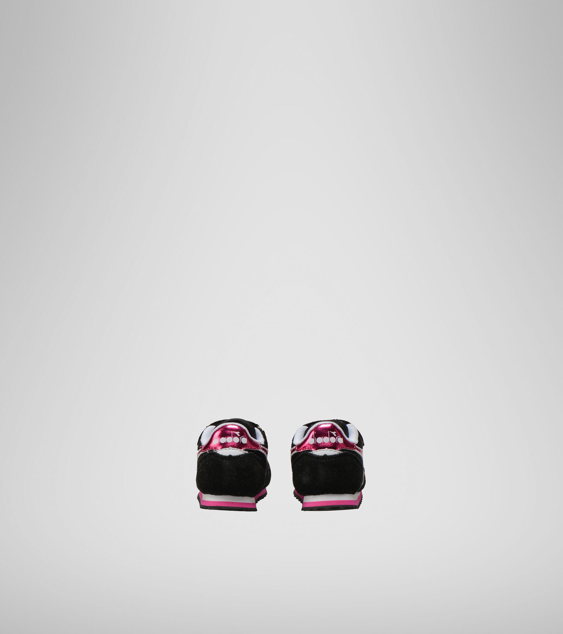 Sports shoes - Toddlers 1-4 years SIMPLE RUN TD GIRL BLACK - Diadora