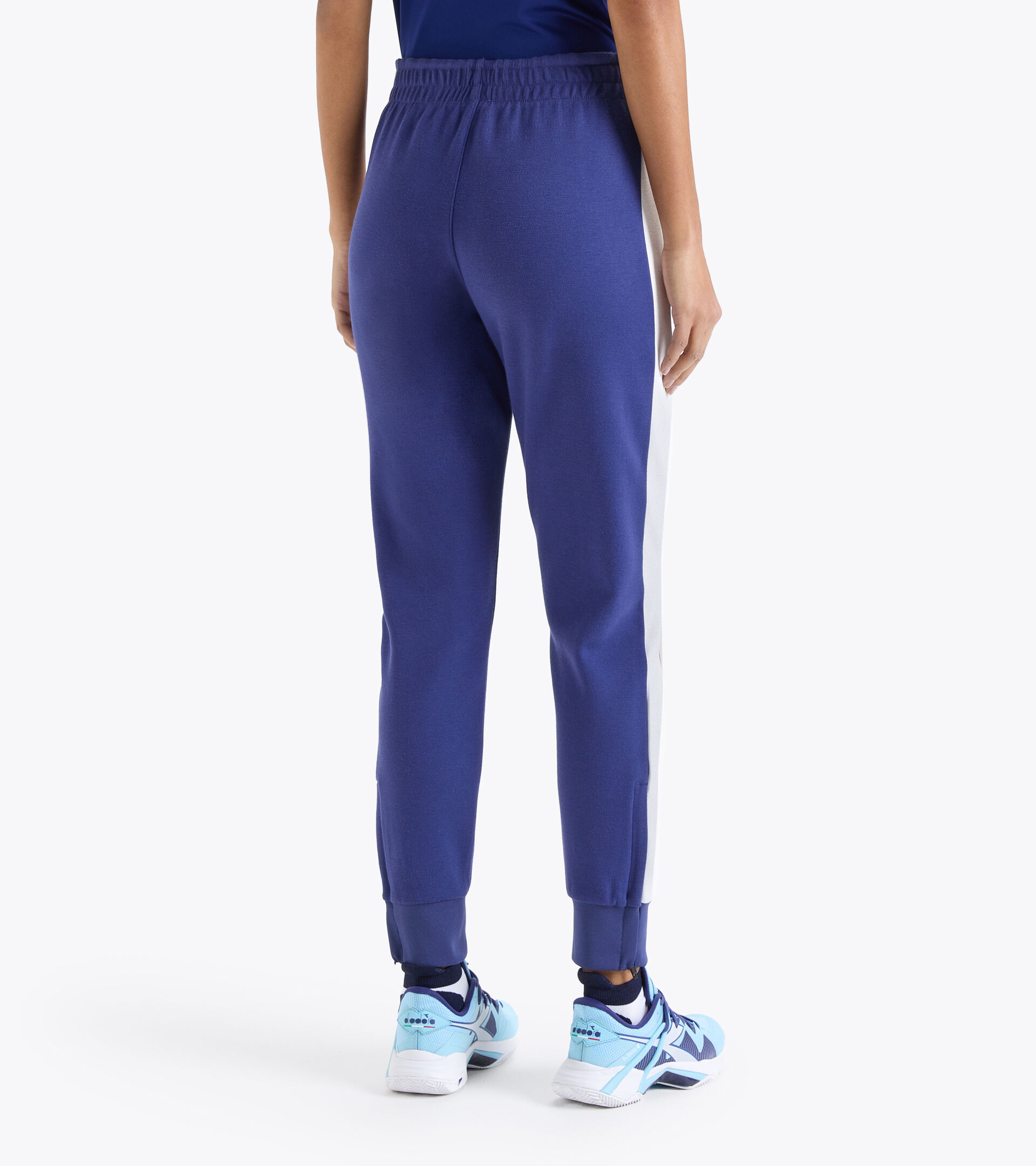 Tennis pants - Women L. PANTS BLUE PRINT - Diadora