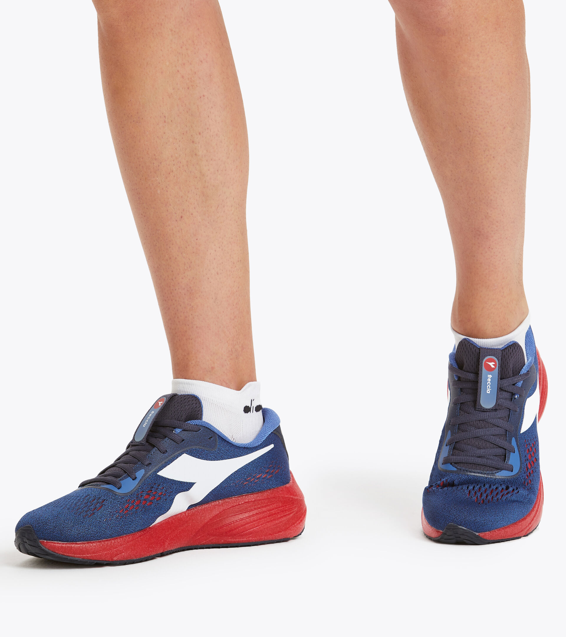 Running shoes - Men FRECCIA FEDERAL BLUE/BLUE CORSAIR/WHT - Diadora