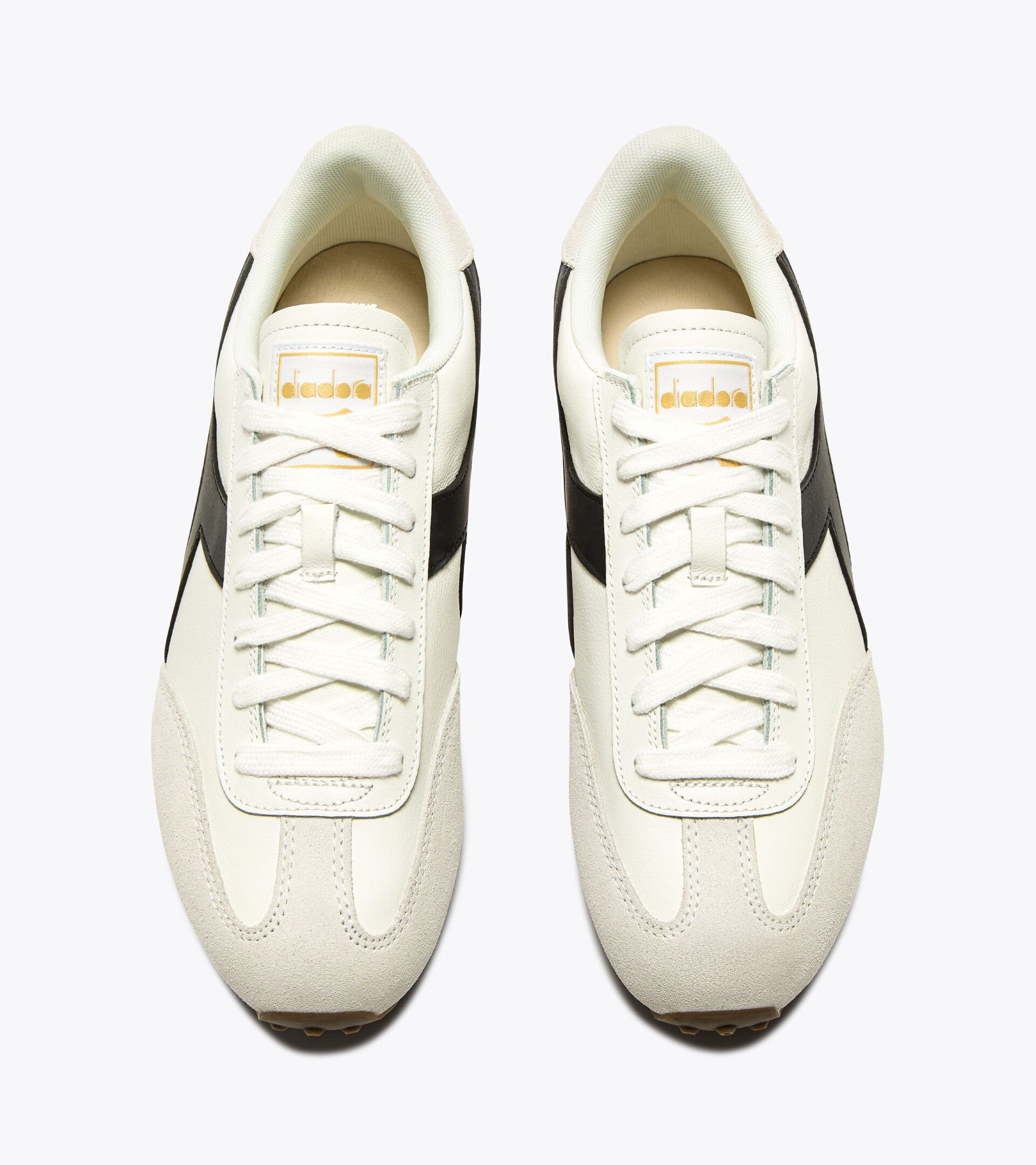 Sneaker mit niedrigem Profil aus Leder - Für alle Geschlechter RALLY L MARSHMALLOW WEISS - Diadora