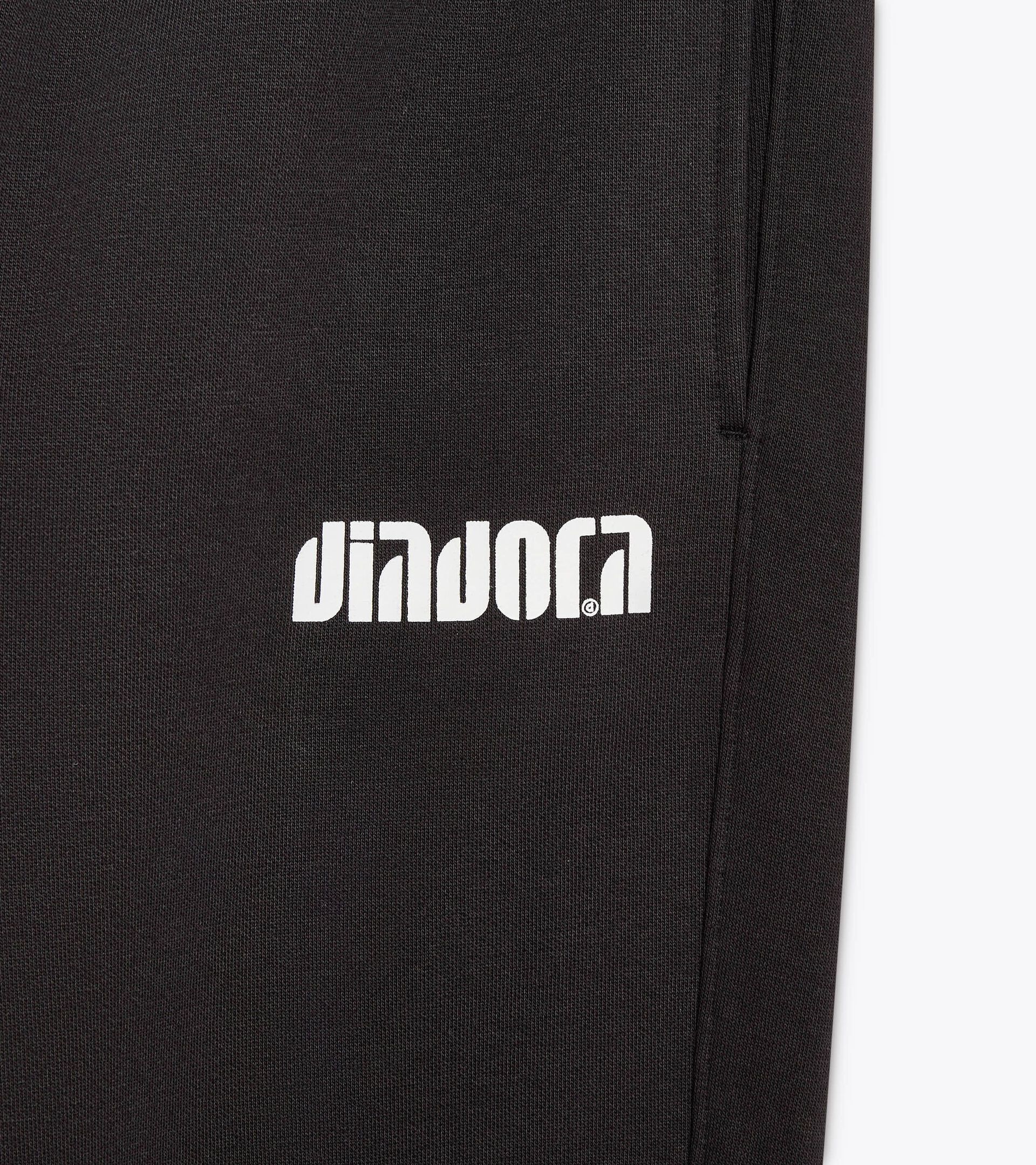 null L. PANTS ATHL. LOGO BLACK - Diadora