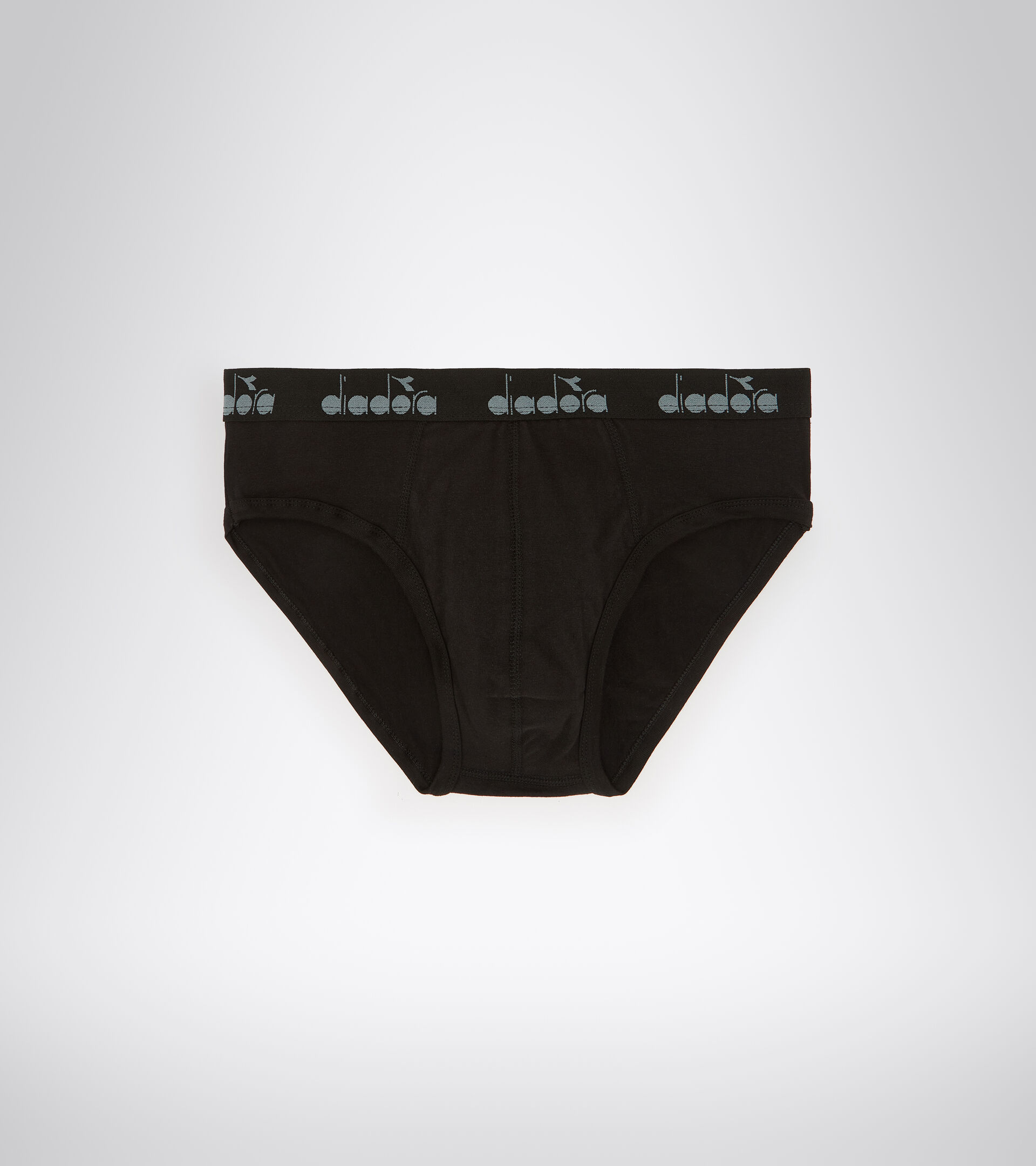 Herren-Boxershorts - Baumwolle  LOGO BRIEF SCHWARZ - Diadora