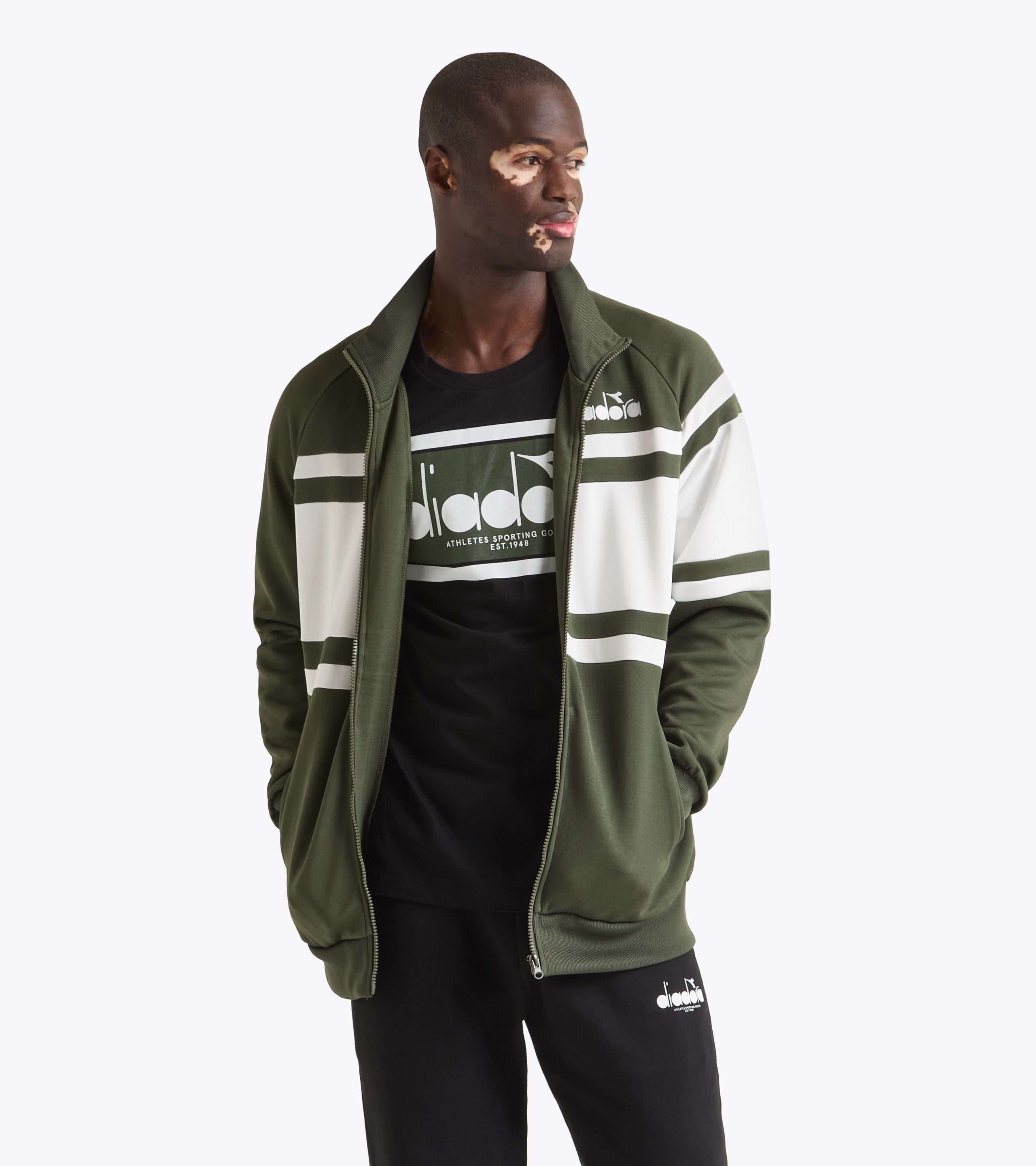 d.i.a ジャケット JACKET 80S 80s-inspired sports jacket - All-gender - Diadora