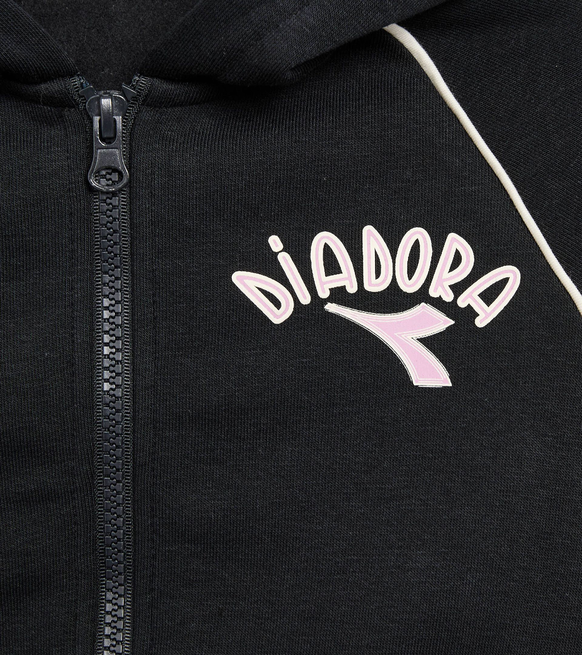 Survêtement deux pièces - Ado fille
 JG. TRACKSUIT HD FZ LOGO (BR) NOIR - Diadora