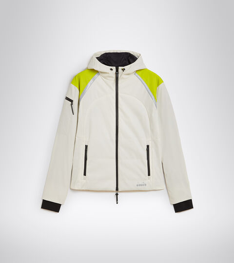 L. BRIGHT JACKET BE ONE, BIANCO Giacca rifrangente da running - Donna L. BRIGHT JACKET BE ONE BIANCO - Diadora