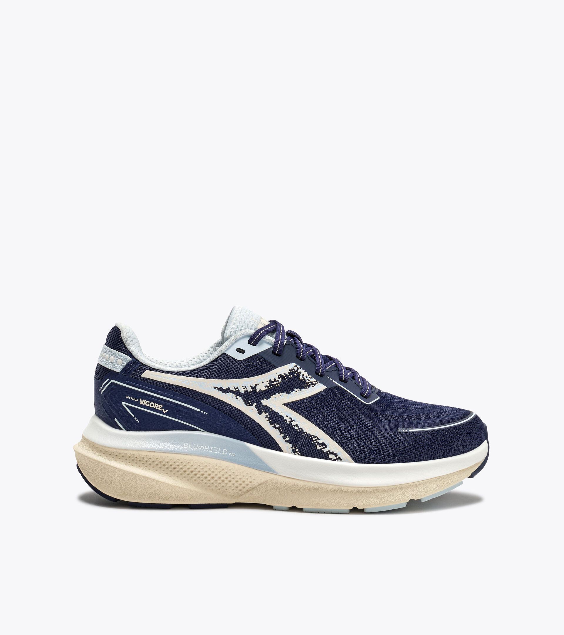 Running shoe - Stability and protection - Women&rsquo;s MYTHOS BLUSHIELD VIGORE V W BEACON BLUE /WHISPER WHITE - Diadora