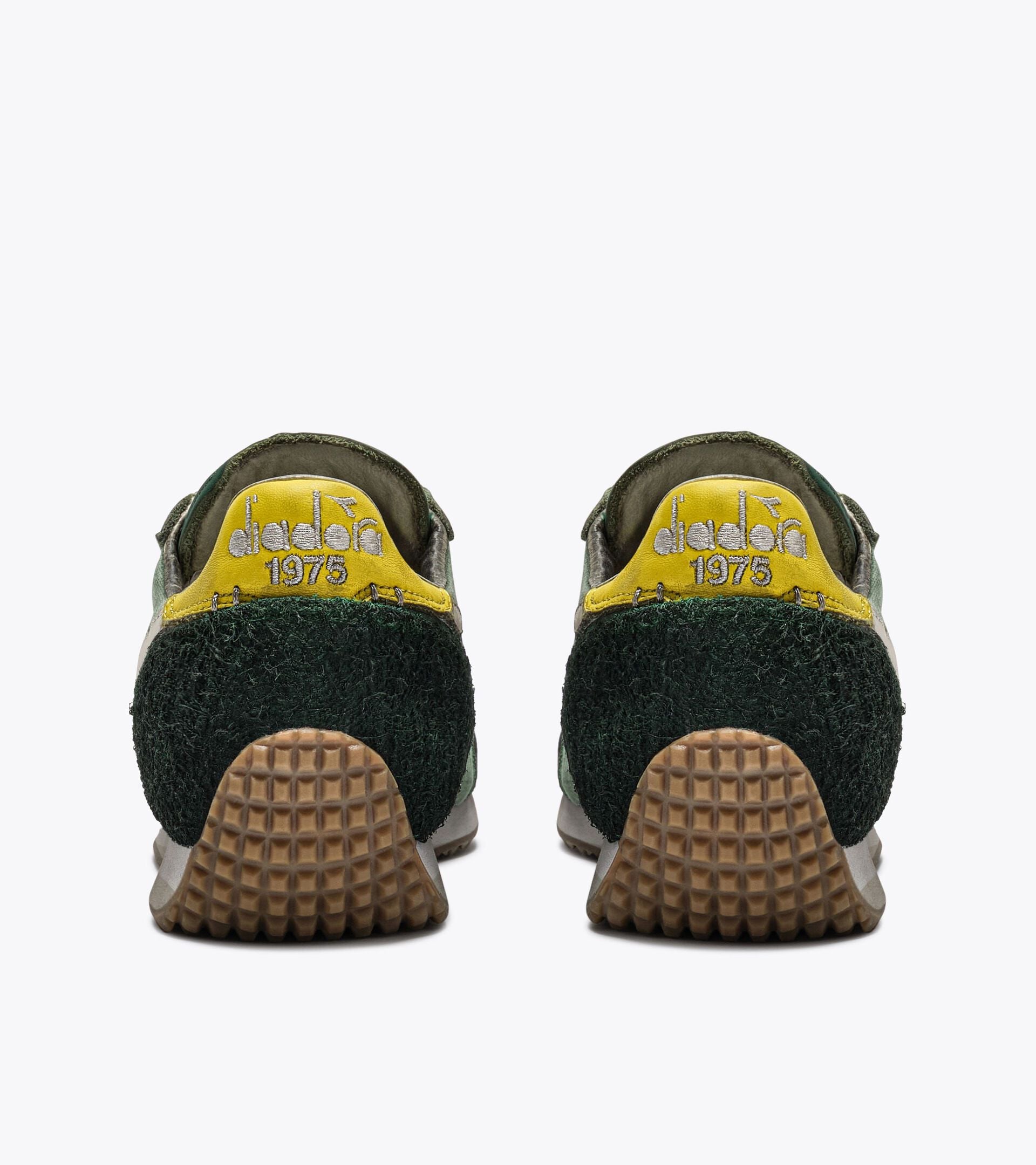 Low-profile Heritage sneaker - All-gender EQUIPE DIRTY SW EVO HUNTER GREEN - Diadora