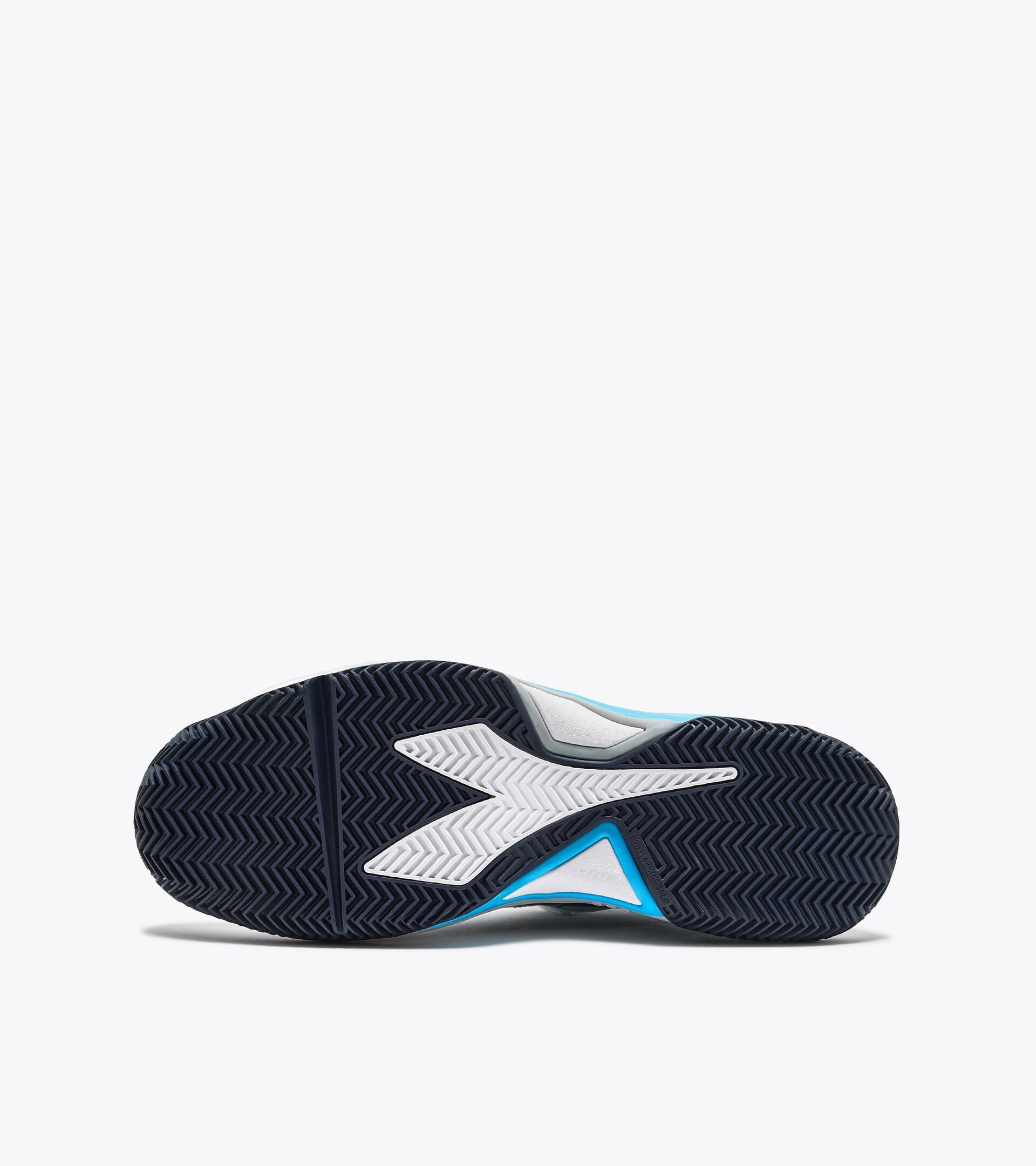 Tennis shoe for clay courts - Stability & control - Women&rsquo;s
 B.ICON 3 CLAY WHITE/BLUE CORSAIR - Diadora