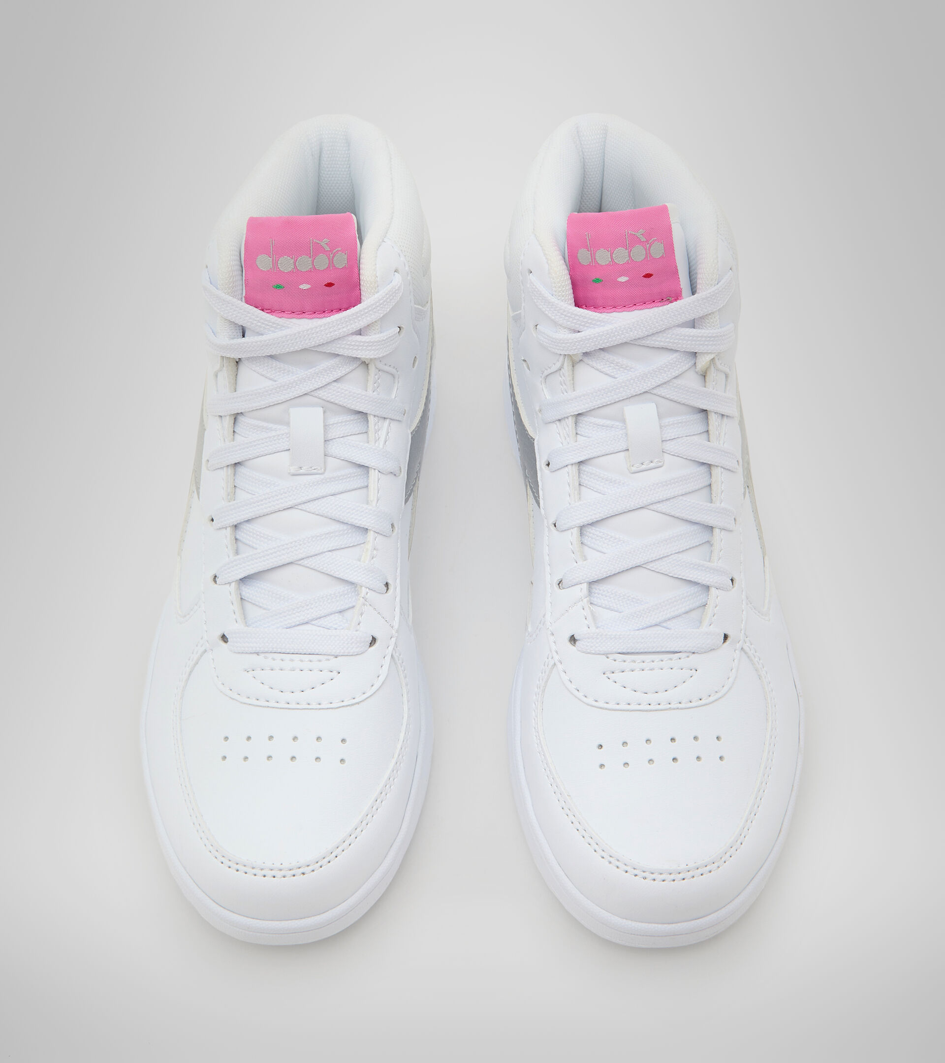 Zapatilla deportiva - Niños 8-16 años RAPTOR MID GS BLANCO/PLATA (C6103) - Diadora