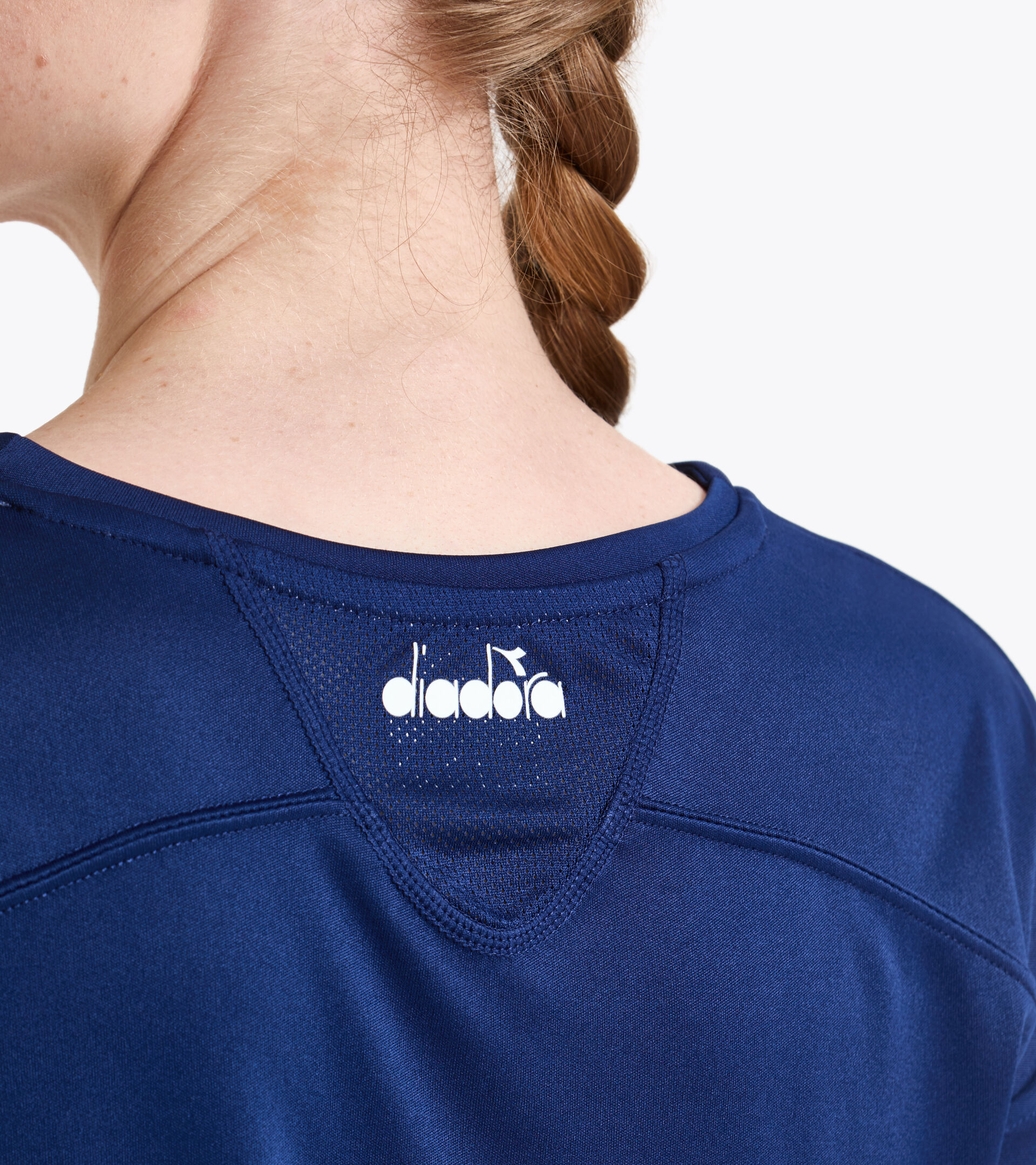 Tennis T-shirt - Women L. T-SHIRT TEAM SALTIRE NAVY - Diadora