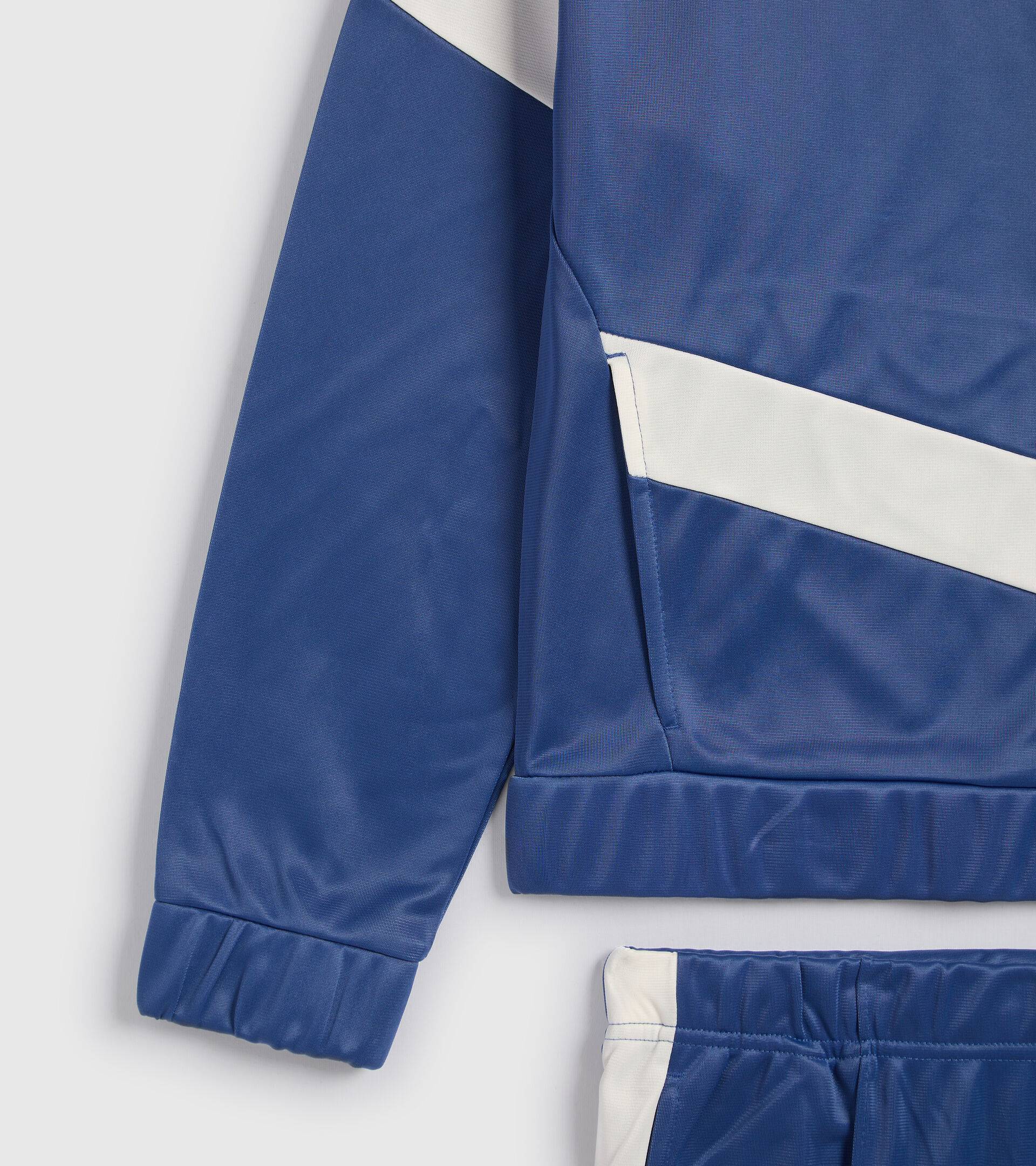 Tracksuit - Women L.TRACKSUIT FZ CHROMIA BIJOU BLUE - Diadora