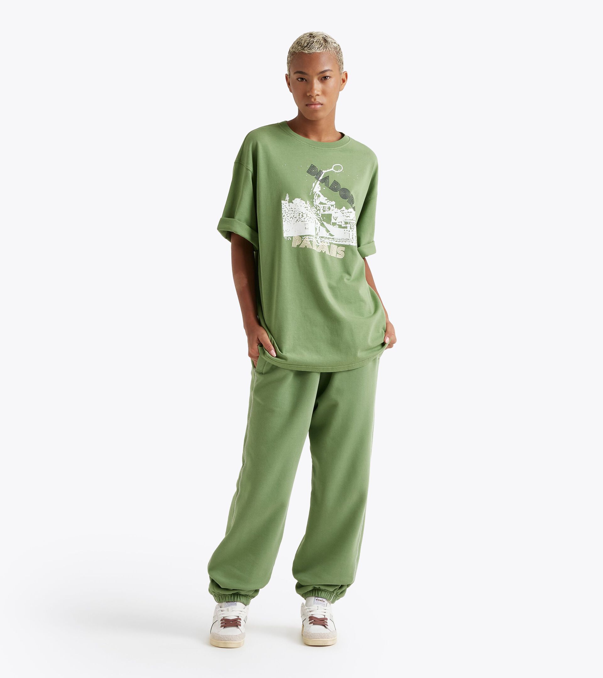 Legacy pants - Made in Italy - All-gender
 PANTS LEGACY GREEN ENGLISH IVY - Diadora