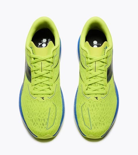 Running shoe - Stability and lightness - Men&rsquo;s MYTHOS BLUSHIELD VOLO 6 EVENING PRIMROSE/BLACK - Diadora