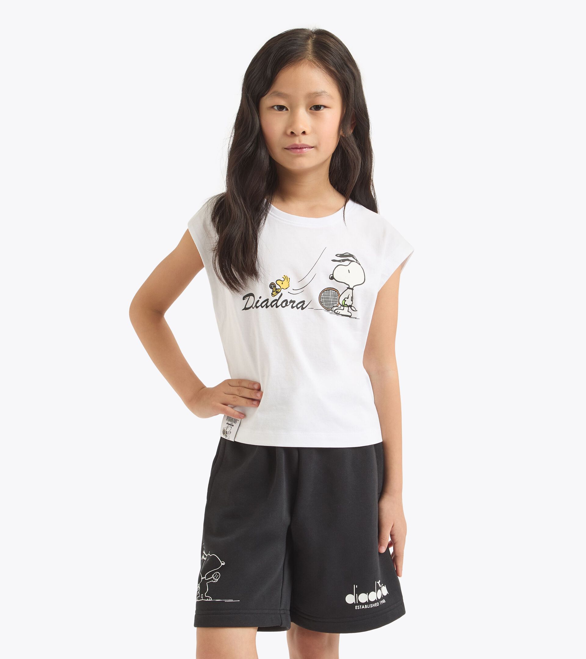 Peanuts t-shirt - Kids 
 JG. T-SHIRT SS PEANUTS OPTICAL WHITE - Diadora
