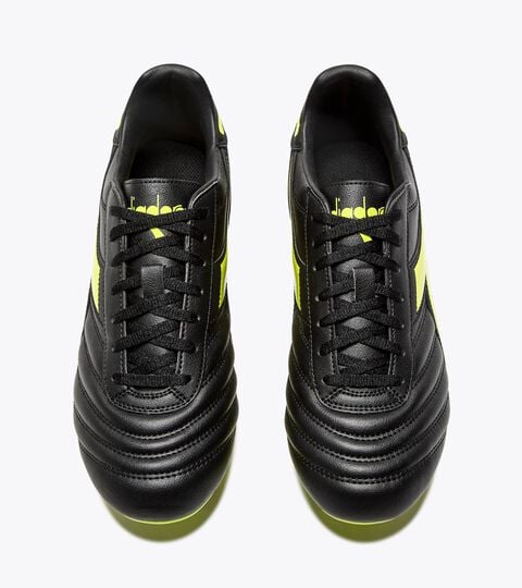 BRASIL ICON R MPH, BLACK/FLUO YELLOW DIADORA Calcio boots for oft and wet grounds - Men’s
BRASIL ICON R MPH BLACK/FLUO YELLOW DIADORA - Diadora