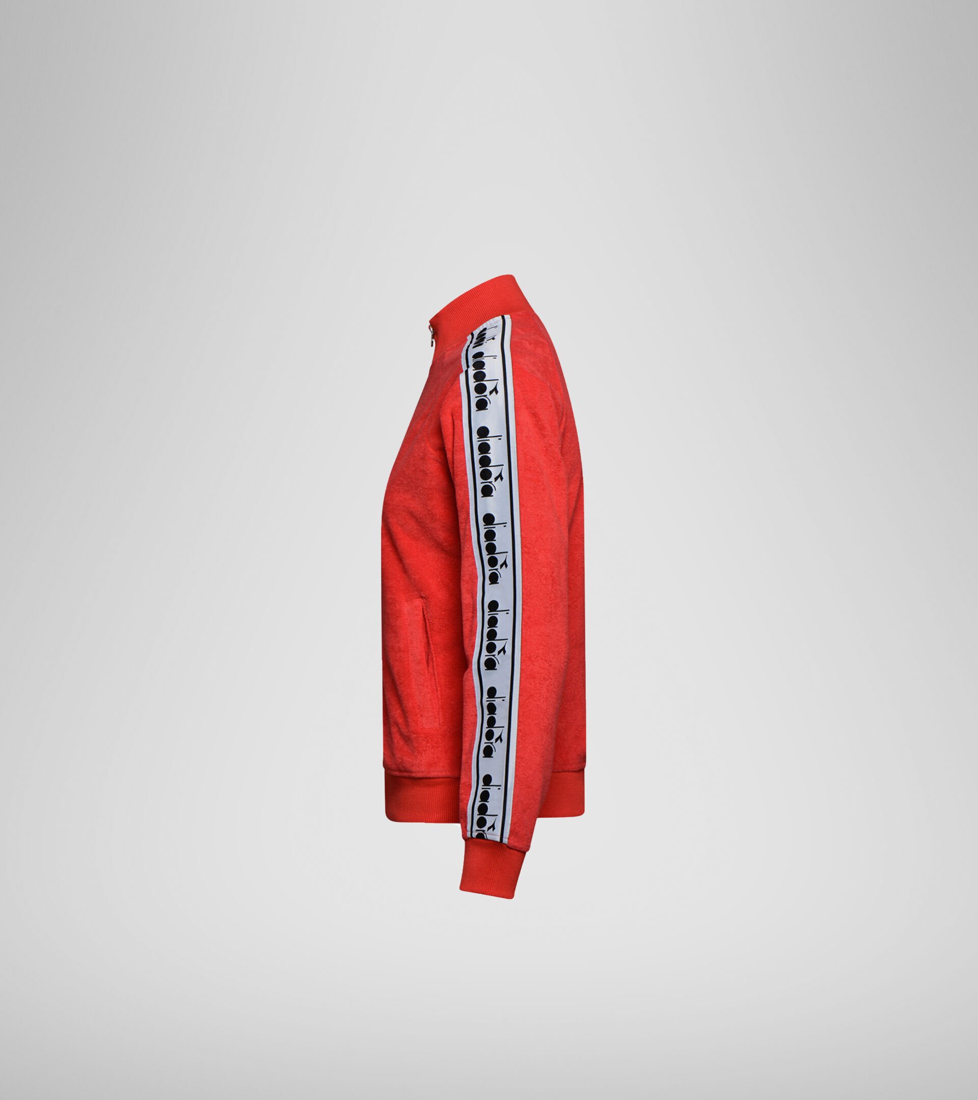 Sportswear jacket - Women L. TRACK JACKET TROFEO POPPY RED - Diadora