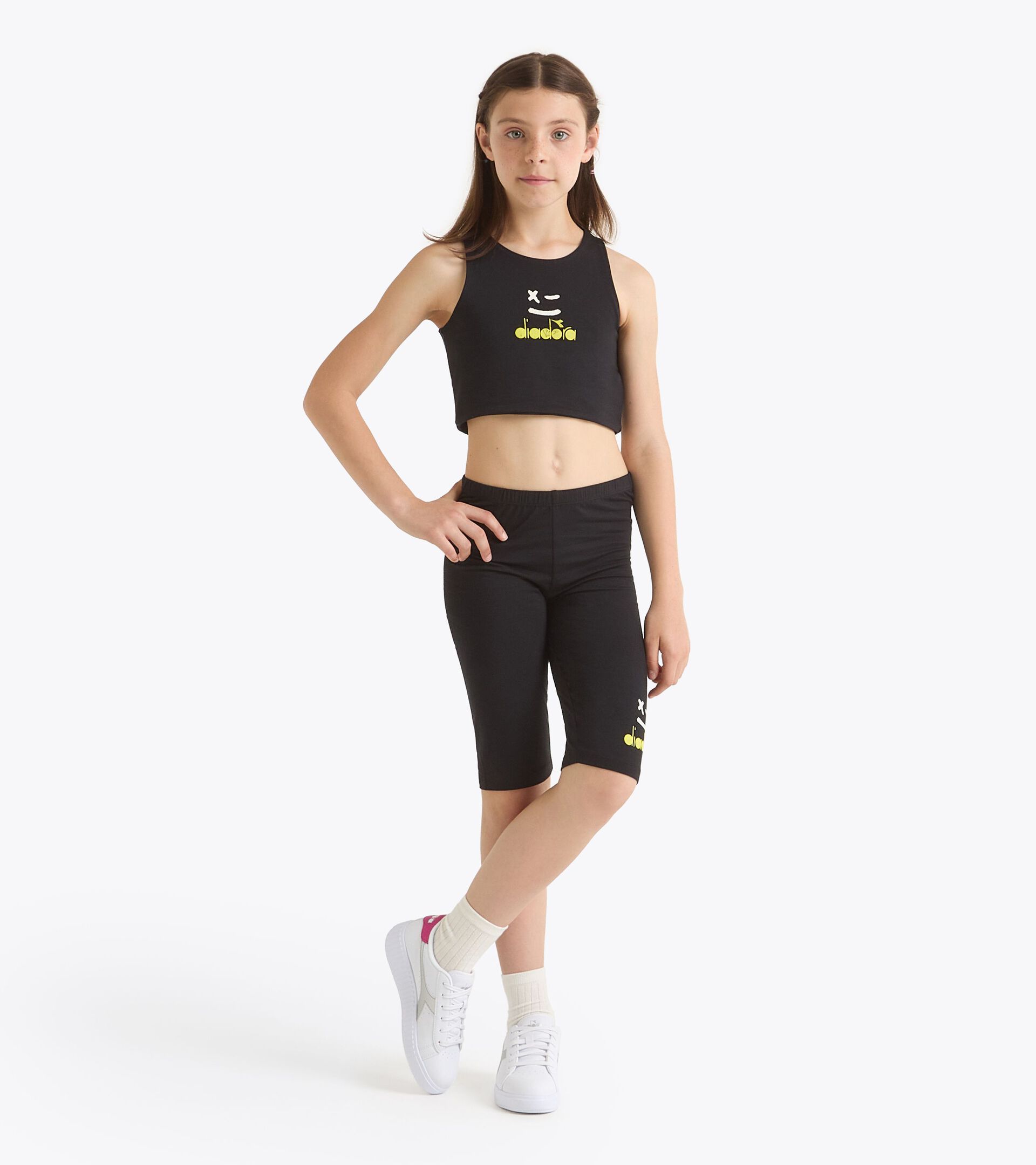 Sport suit - Fit comfort - Girl JG. SET CYCLIST BLACK - Diadora